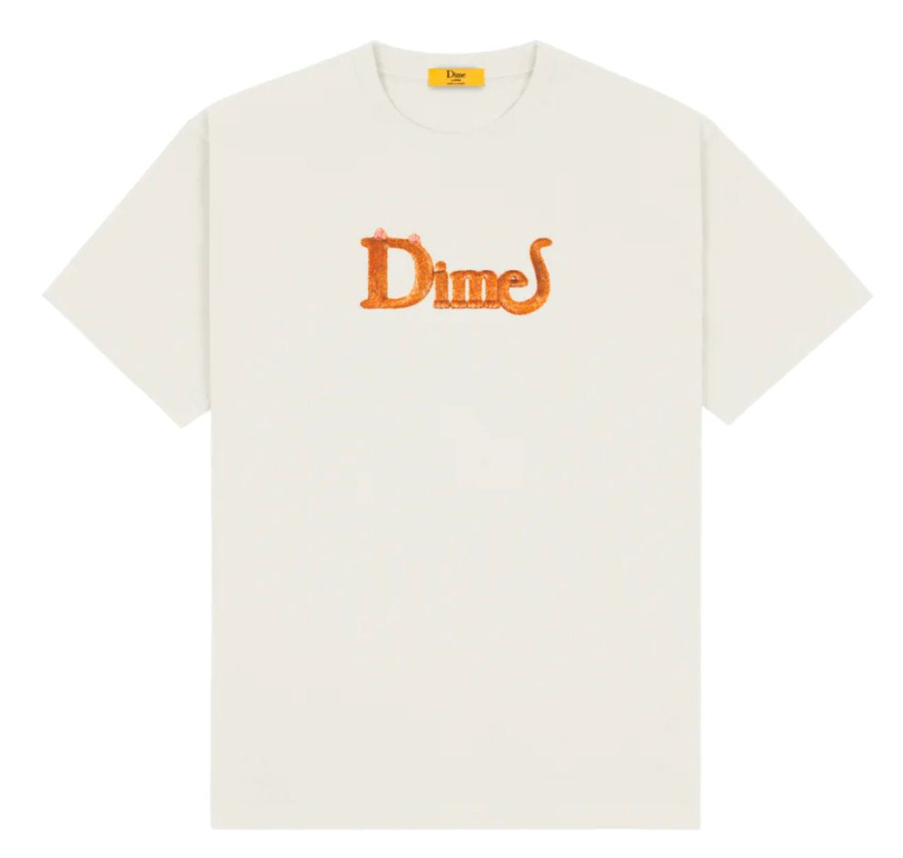 Dime Classic Cat T-Shirt - Rice T-Shirt Dime MTL