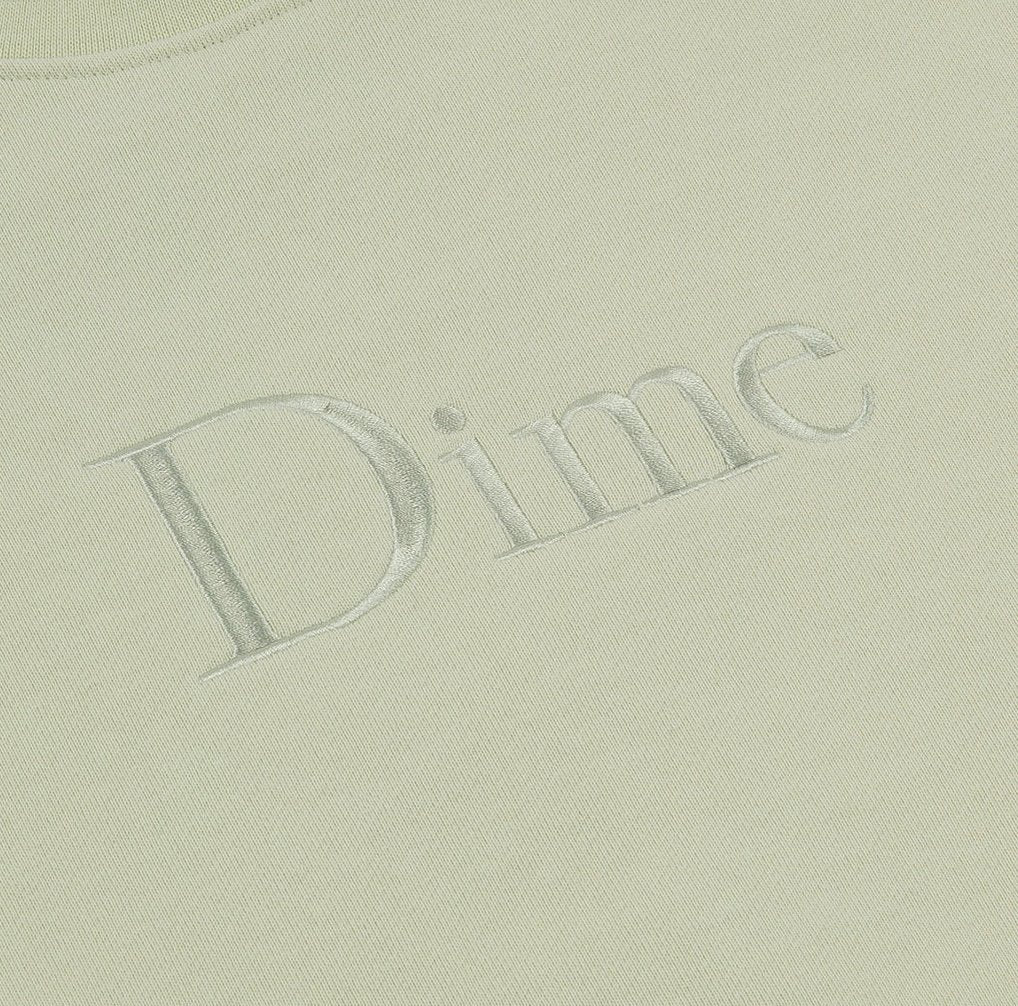 Dime Classic Logo Crewneck - Clay Dime MTL