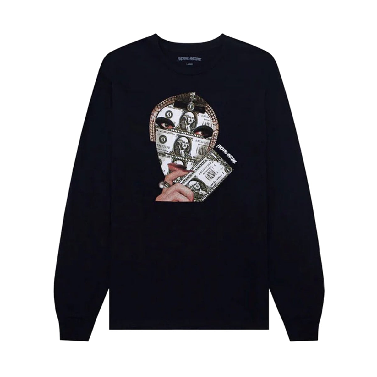 Fucking Awesome Money Face Longsleeve LS Shirt Fucking Awesome