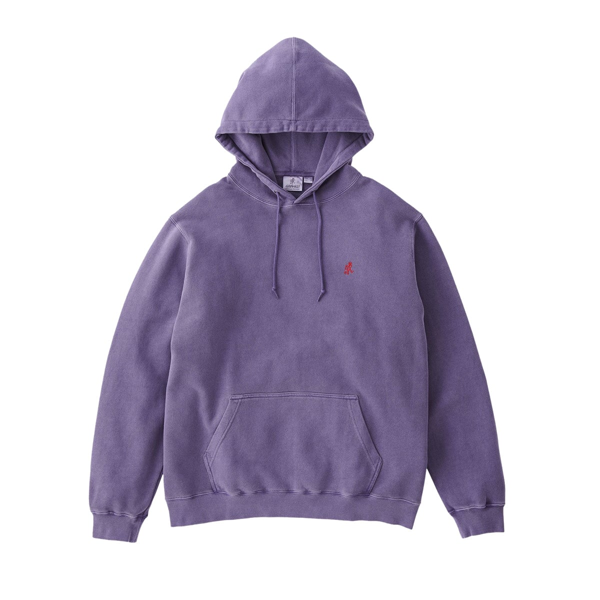 Gramicci One Point Hooded Sweatshirt - Purple Pigment Hoodie Gramicci