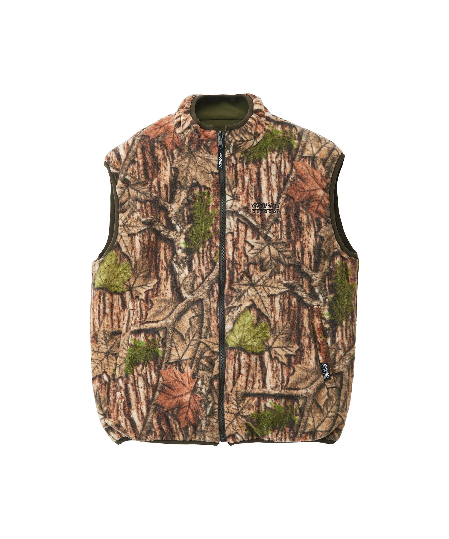 Gramicci Reversible Fleece Weste Herren Weste Gramicci