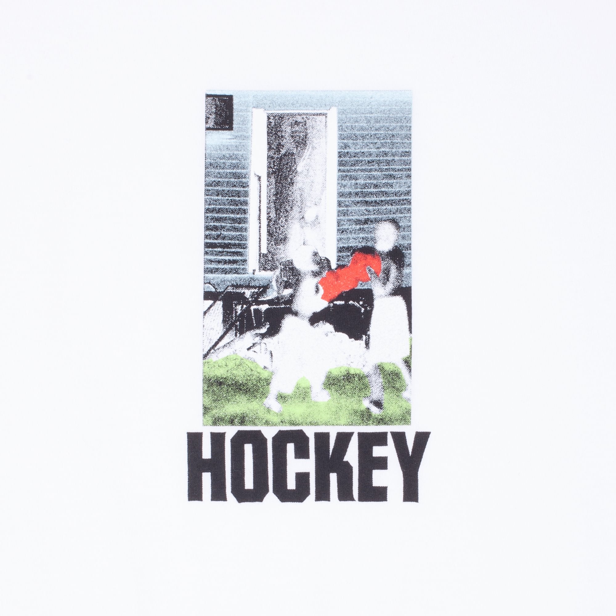 Hockey Front Yard Unisex T-Shirt T-Shirt Hockey Skateboards