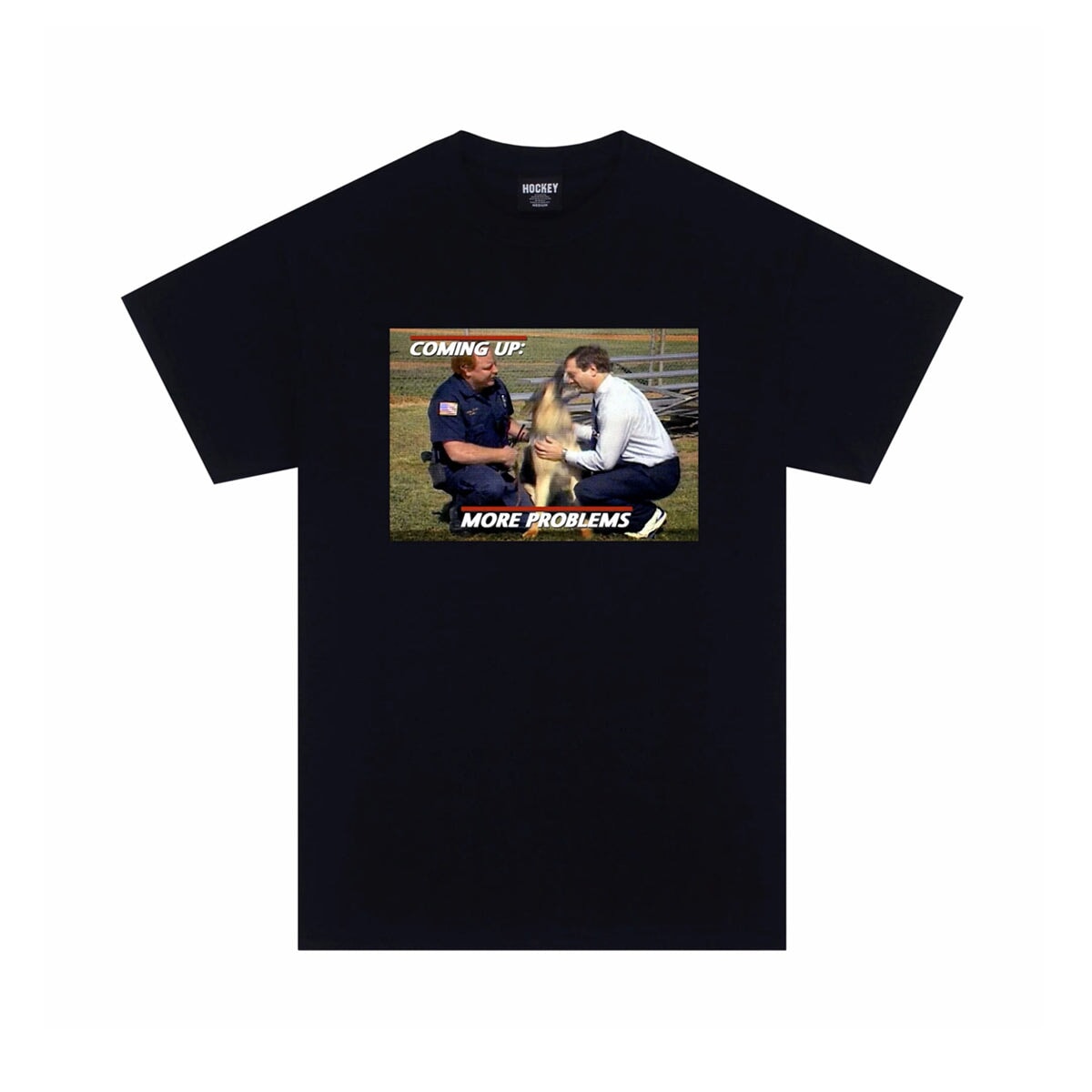 Hockey More Problems T-Shirt T-Shirt Hockey Skateboards