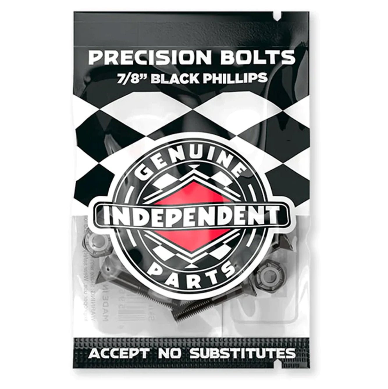 Independent Phillips 7-8" Bolts - Black Independent Trucks