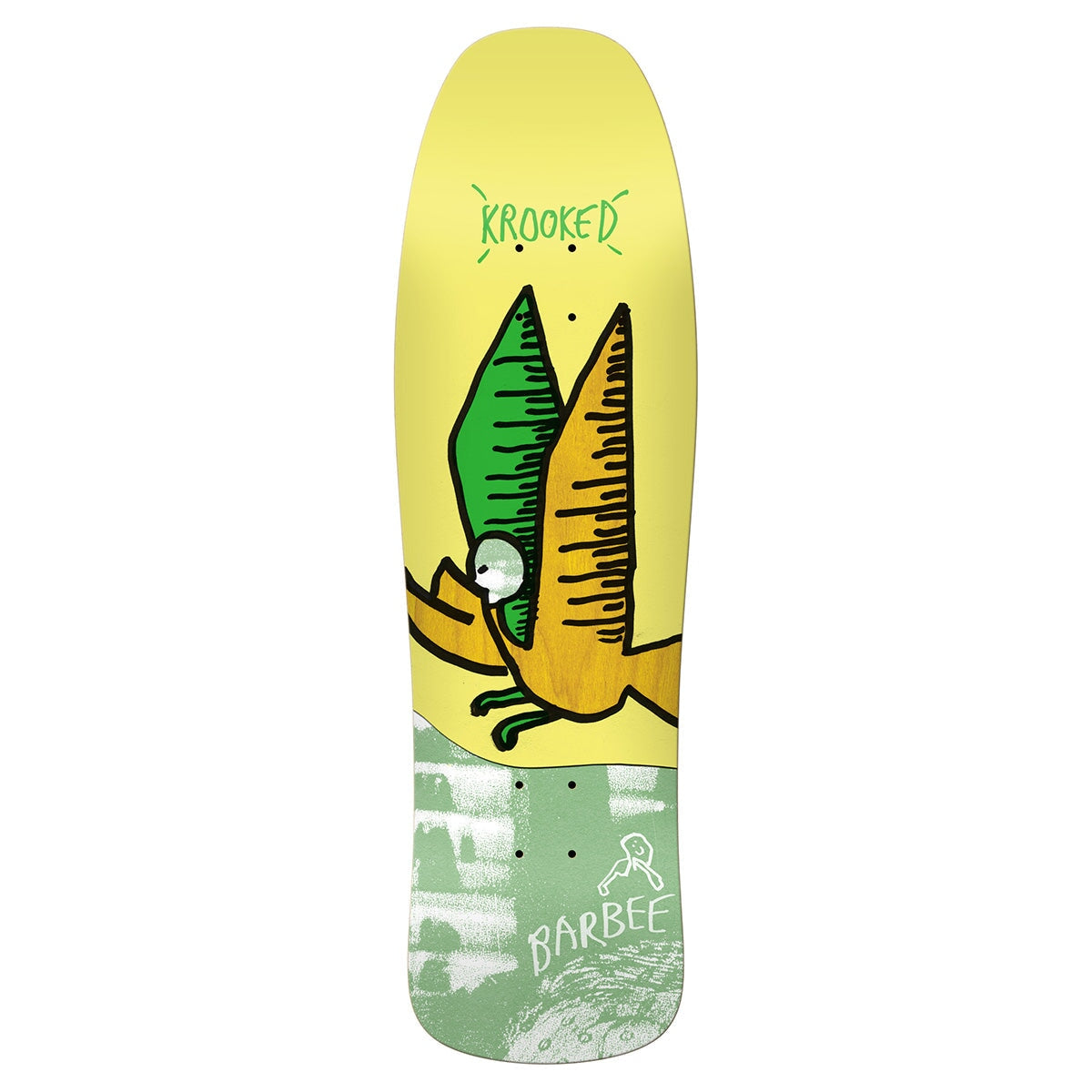 Krooked Barbee Flight Deck - 9,5" Decks Krooked Skateboards