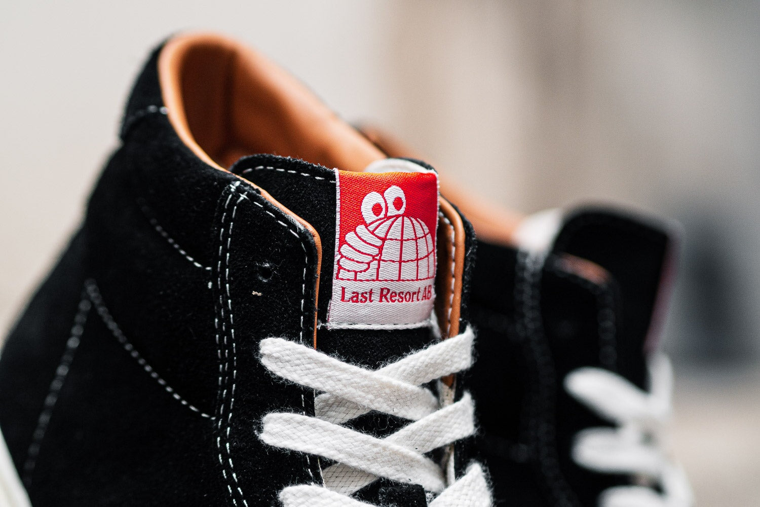 Last Resort Footwear VM001 Suede Hi - Black- White Sneaker Last Resort AB