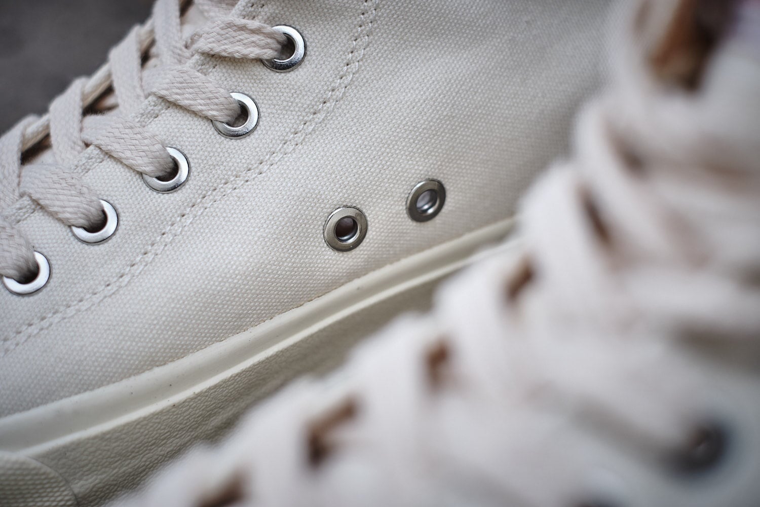 Last Resort Footwear VM003 Canvas Hi - White-White Sneaker Last Resort AB