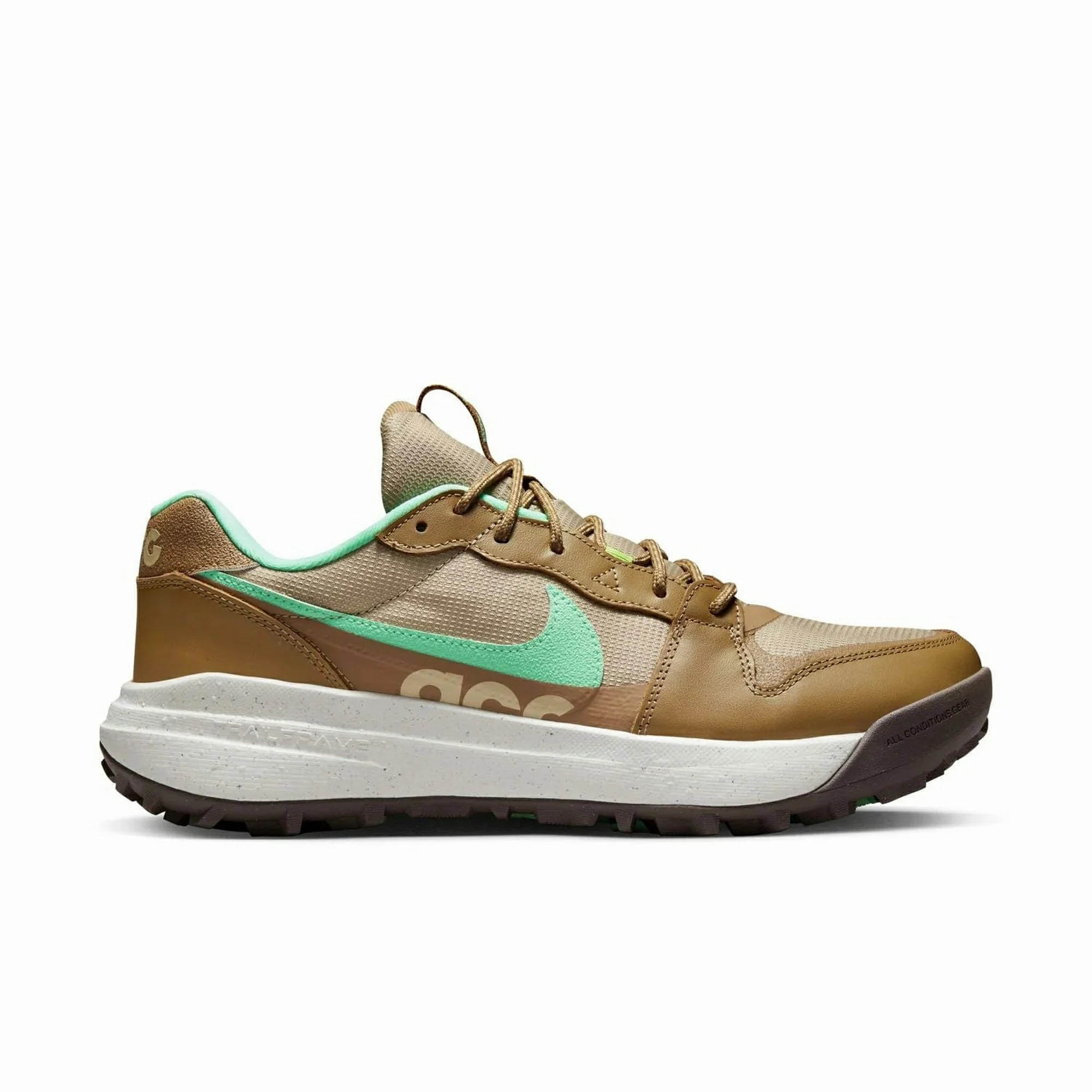 Nike ACG Lowcate - Limestone-Green Glow Trekkingschuhe Nike ACG