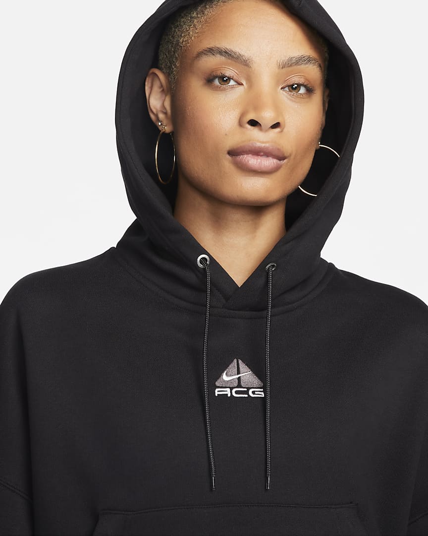 Nike ACG Therma-FIT Women's Fleece Hoodie - Black Nike ACG