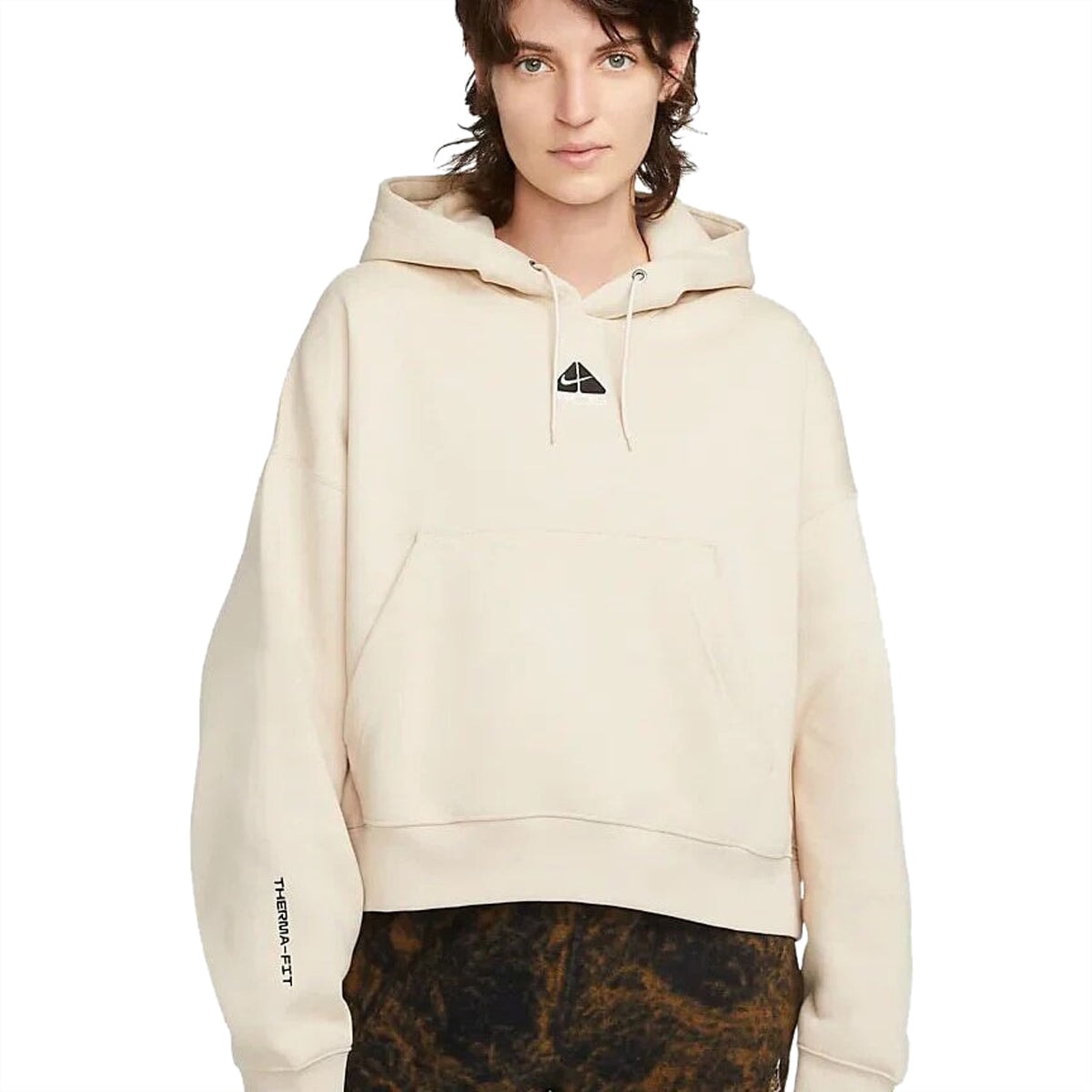 Nike ACG Therma-FIT Women's Fleece Hoodie - Sanddrift-Summit White-Off Noir Hoodie Nike ACG