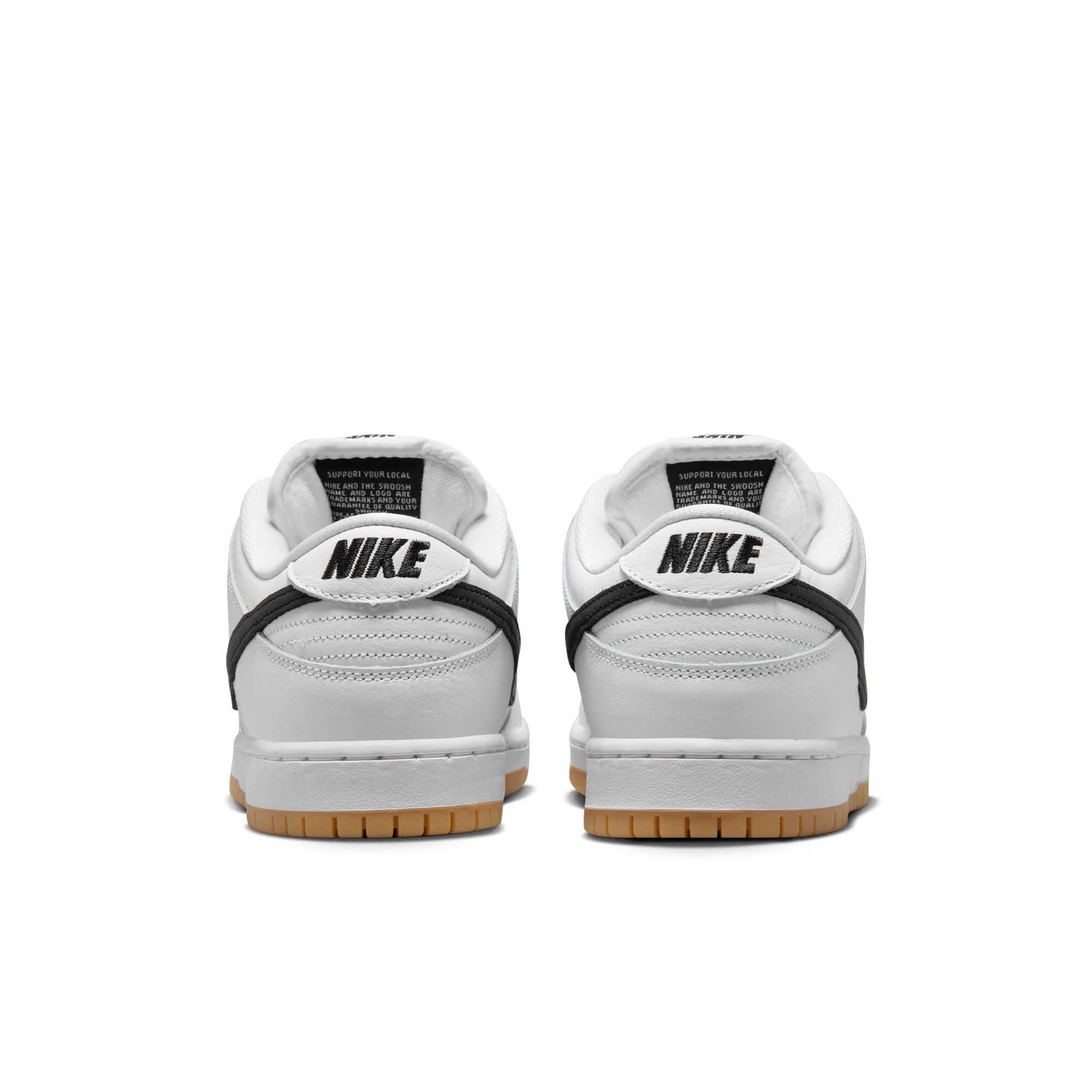 Nike SB Dunk Low Pro White Gum Sneaker Nike Skateboarding