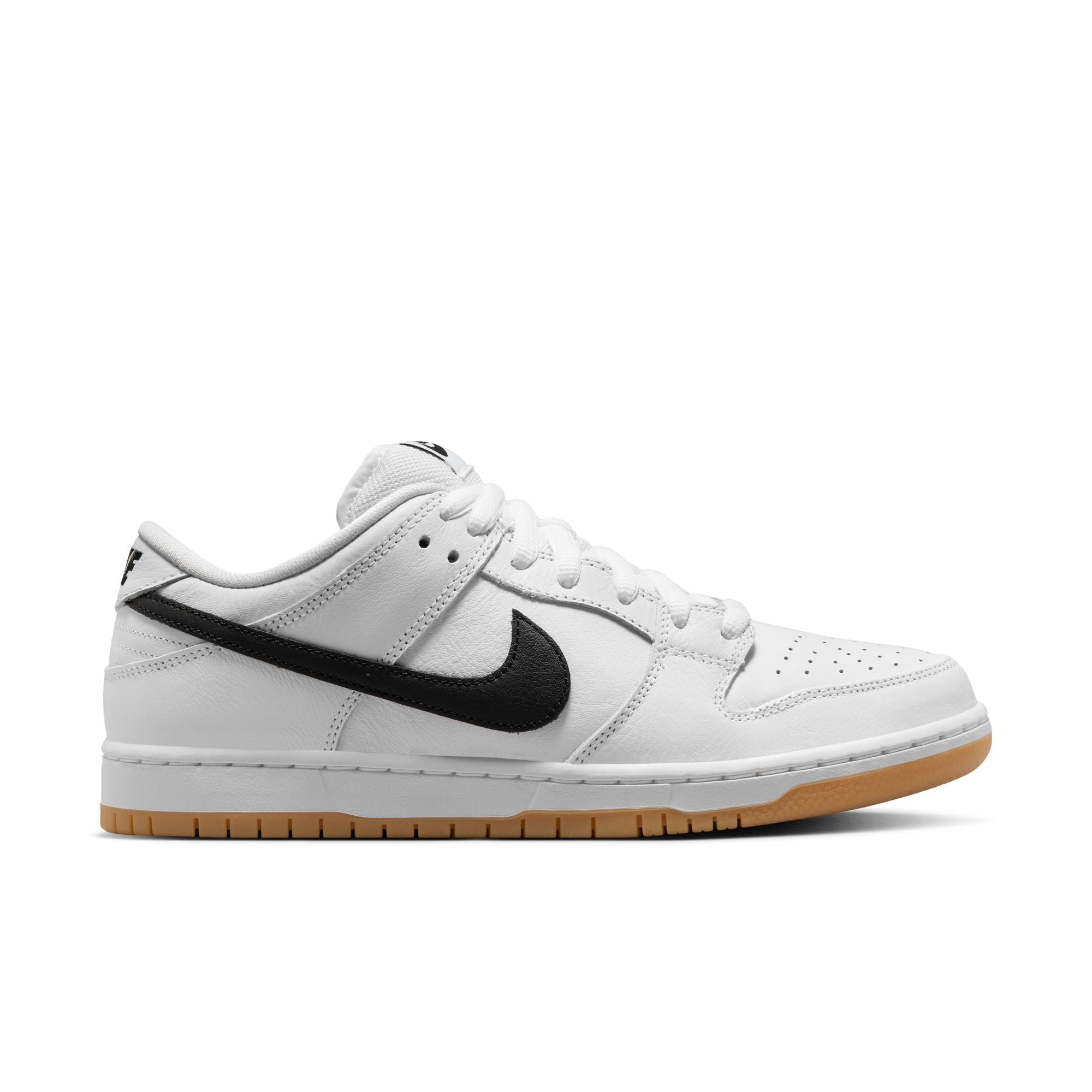 Nike SB Dunk Low Pro White Gum Sneaker Nike Skateboarding