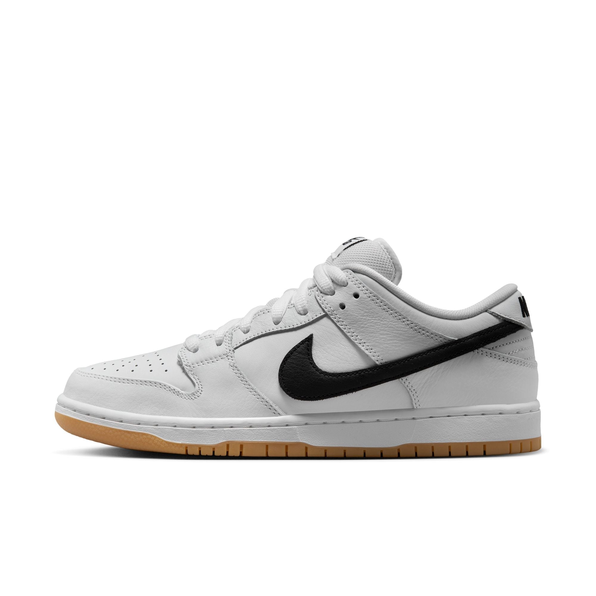 Nike SB Dunk Low Pro White Gum Sneaker Nike Skateboarding