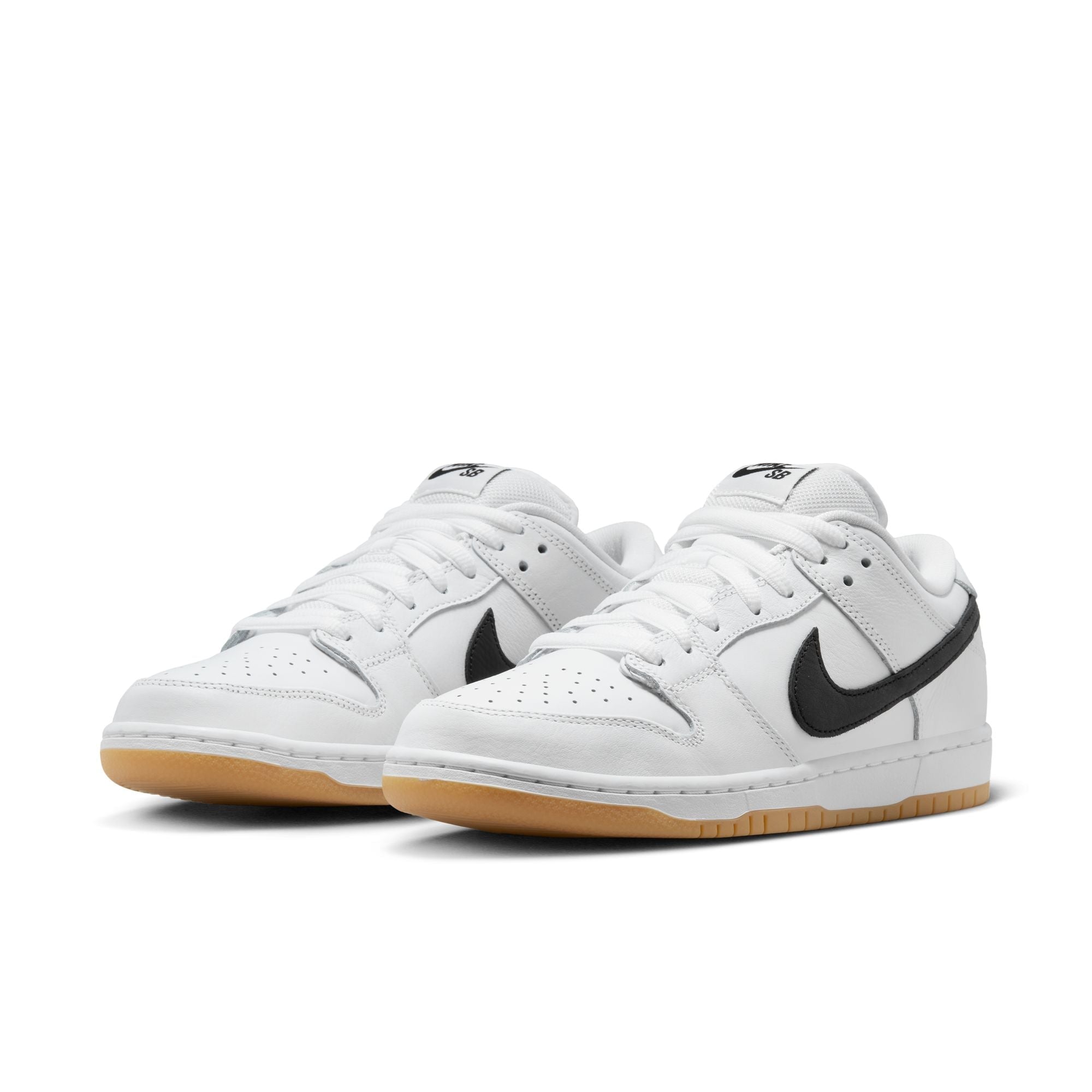 Nike SB Dunk Low Pro White Gum Sneaker Nike Skateboarding