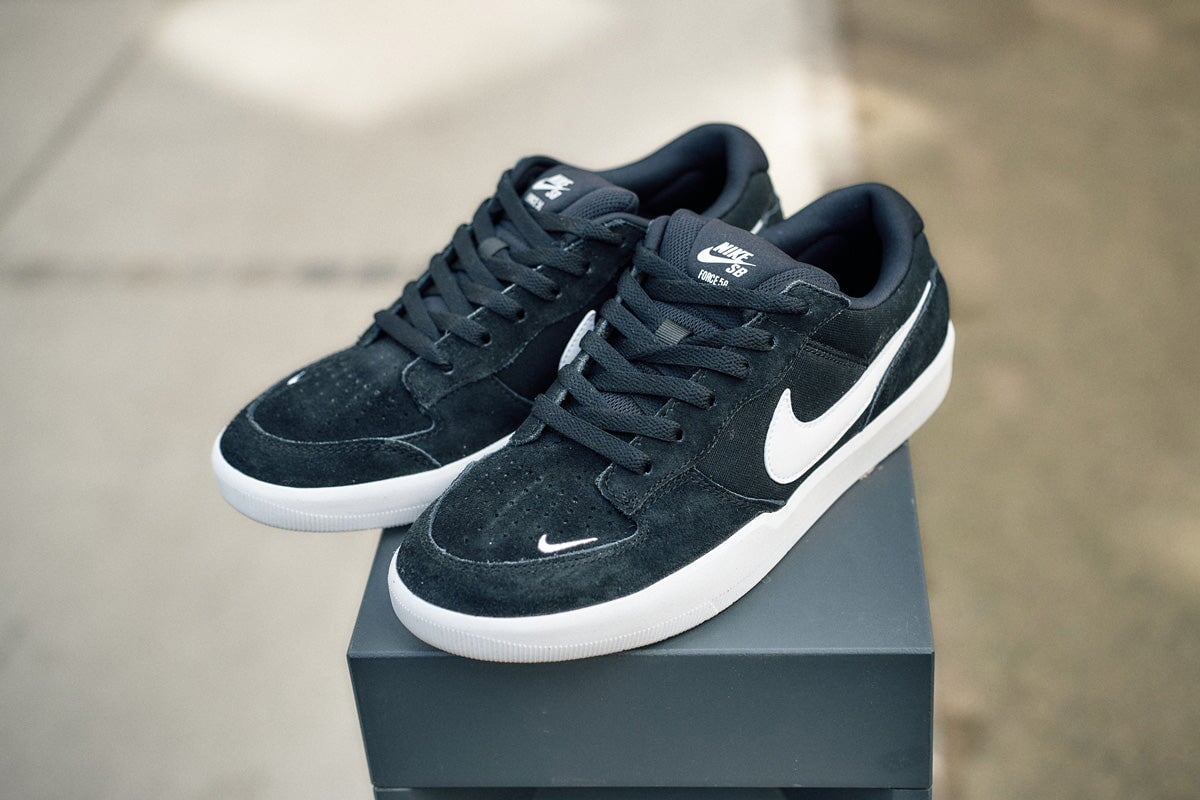 Nike SB Force 58 - Black-White-Black Sneaker Nike Skateboarding