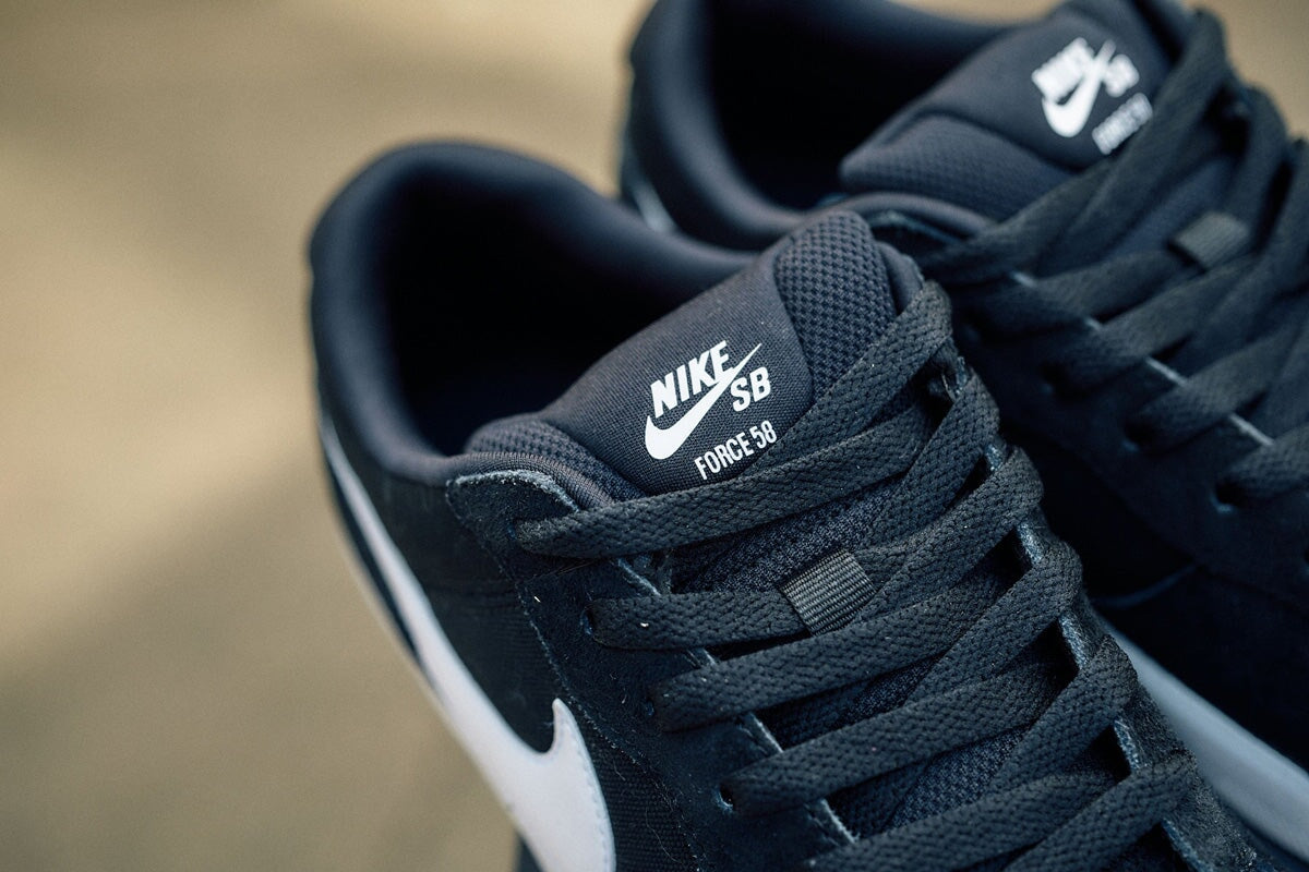 Nike SB Force 58 - Black-White-Black Sneaker Nike Skateboarding