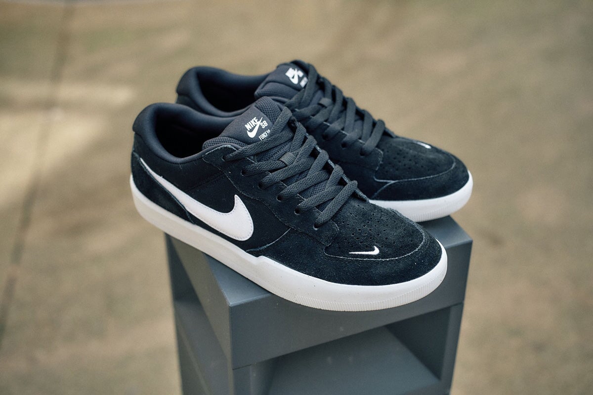 Nike SB Force 58 - Black-White-Black Sneaker Nike Skateboarding