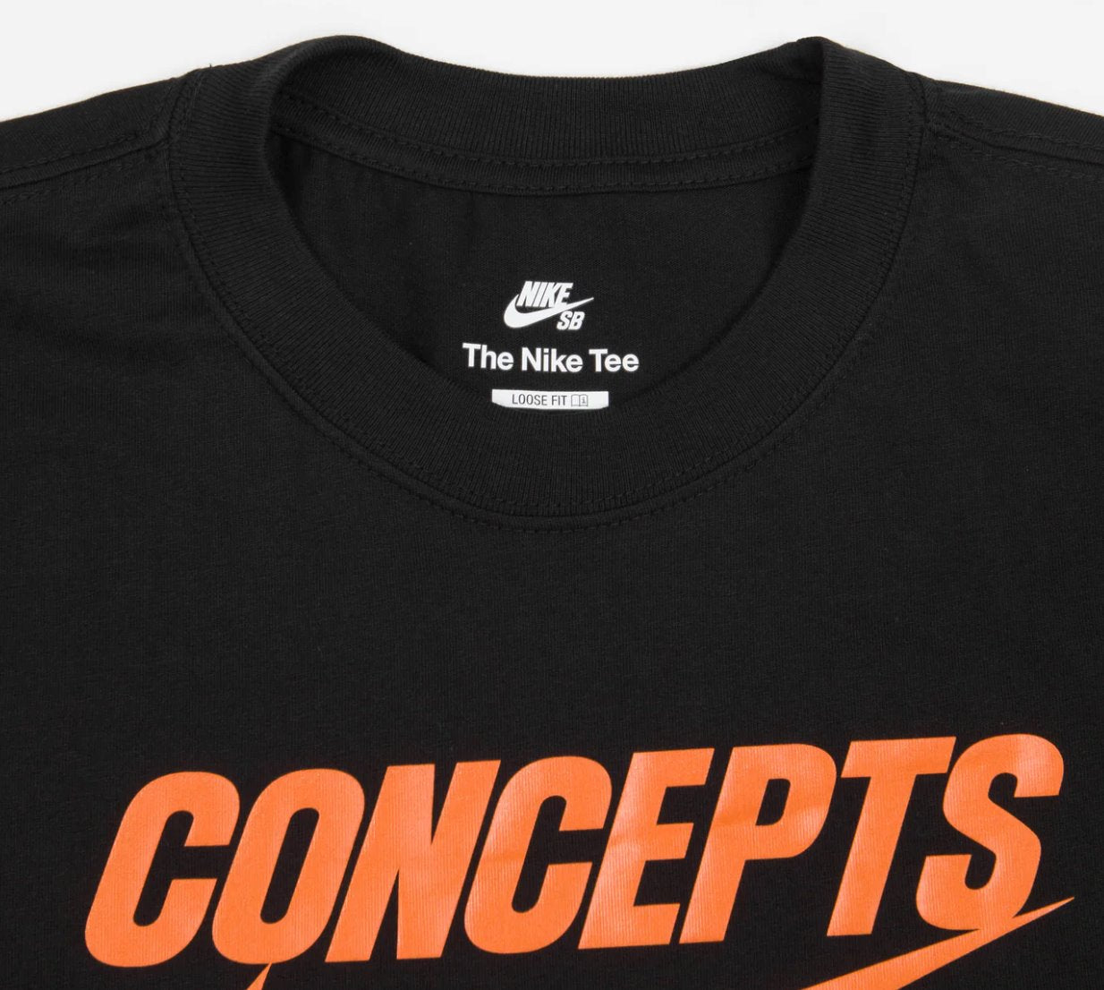 Nike SB X Concepts T-Shirt - Black Nike Skateboarding