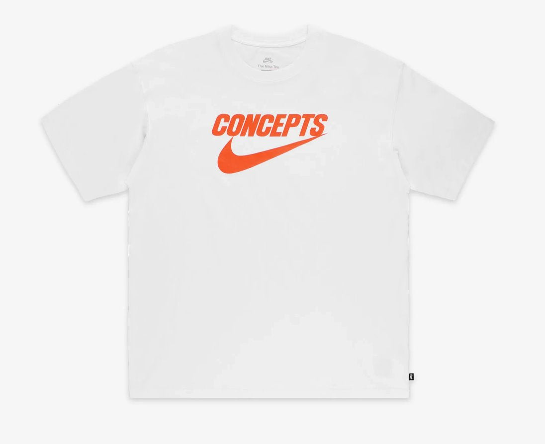 Nike SB x Concepts T-Shirt - White Nike Skateboarding