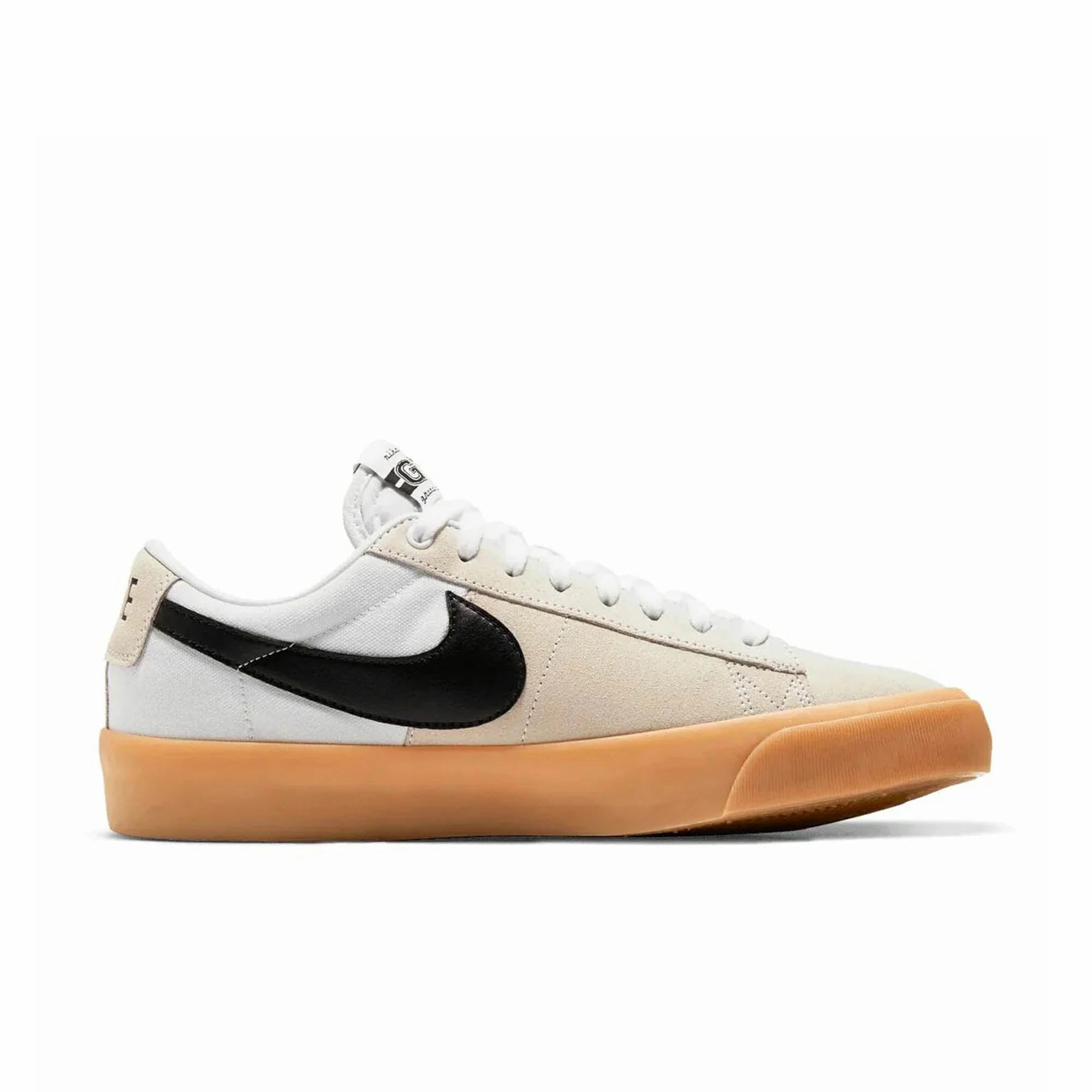Nike SB Zoom Blazer Low Pro GT - White-Black Sneaker Nike Skateboarding
