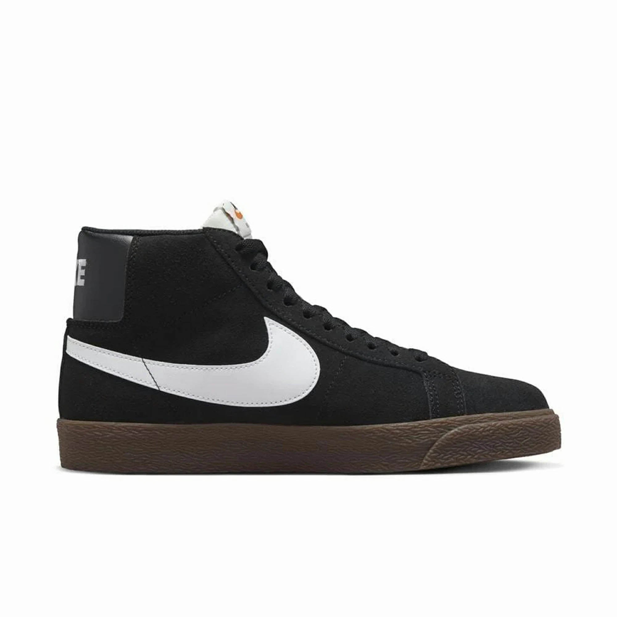 Nike SB Zoom Blazer Mid - Black White-Black-Sail Sneaker Nike Skateboarding