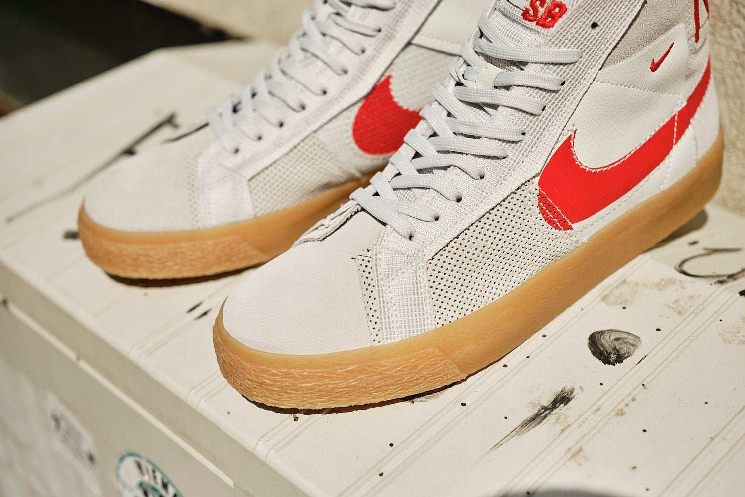 Nike SB Zoom Blazer Mid Premium Herren Skateschuh Sneaker Nike Skateboarding