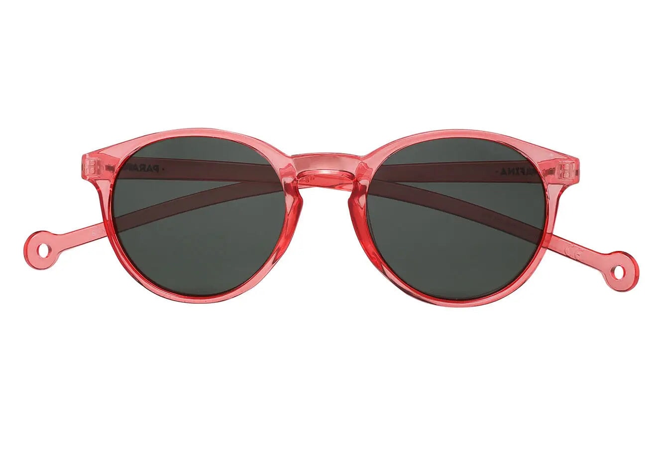 Parafina Isla Sunglass - Coral / Dark Green Parafina & Co.