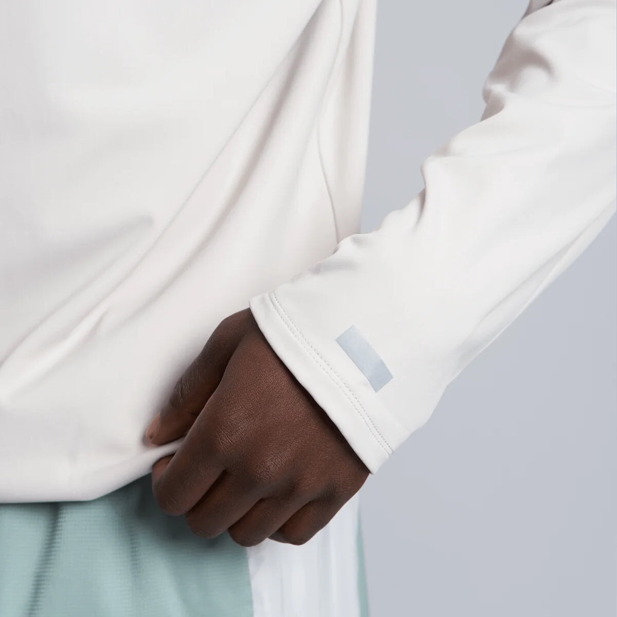 Parel Studios Sport L-S Zip - Cream Parel Studios