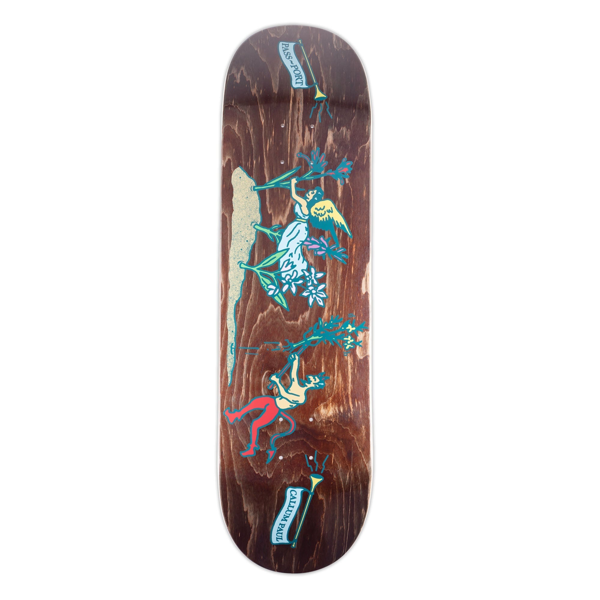 Pass~Port Callum Paul Angel Vs Devil Pro Series Deck - 8,5" Decks Passport Skateboards