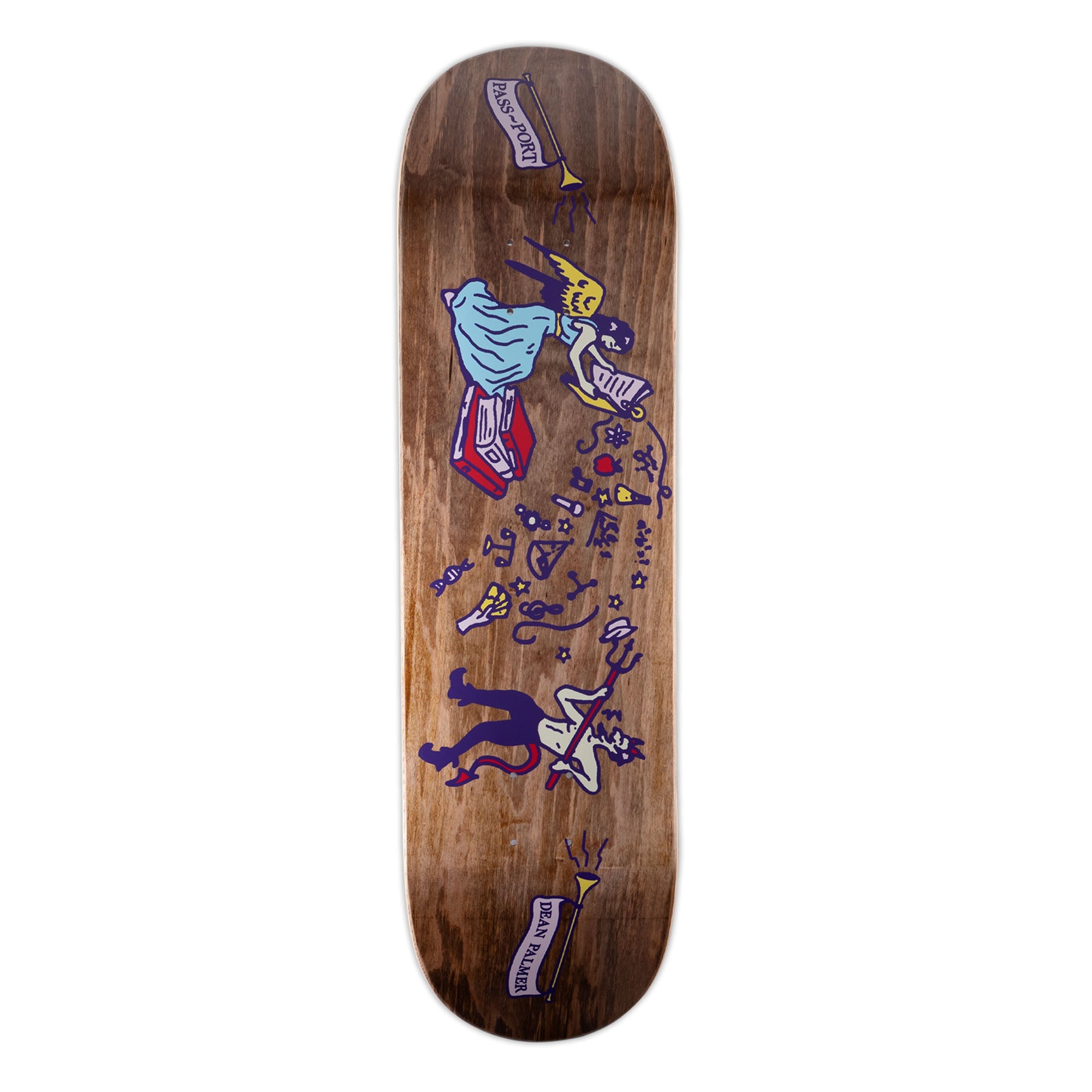 Pass~Port Dean Palmer Angel Vs Devil Pro Series Deck - 8,25" Decks Passport Skateboards