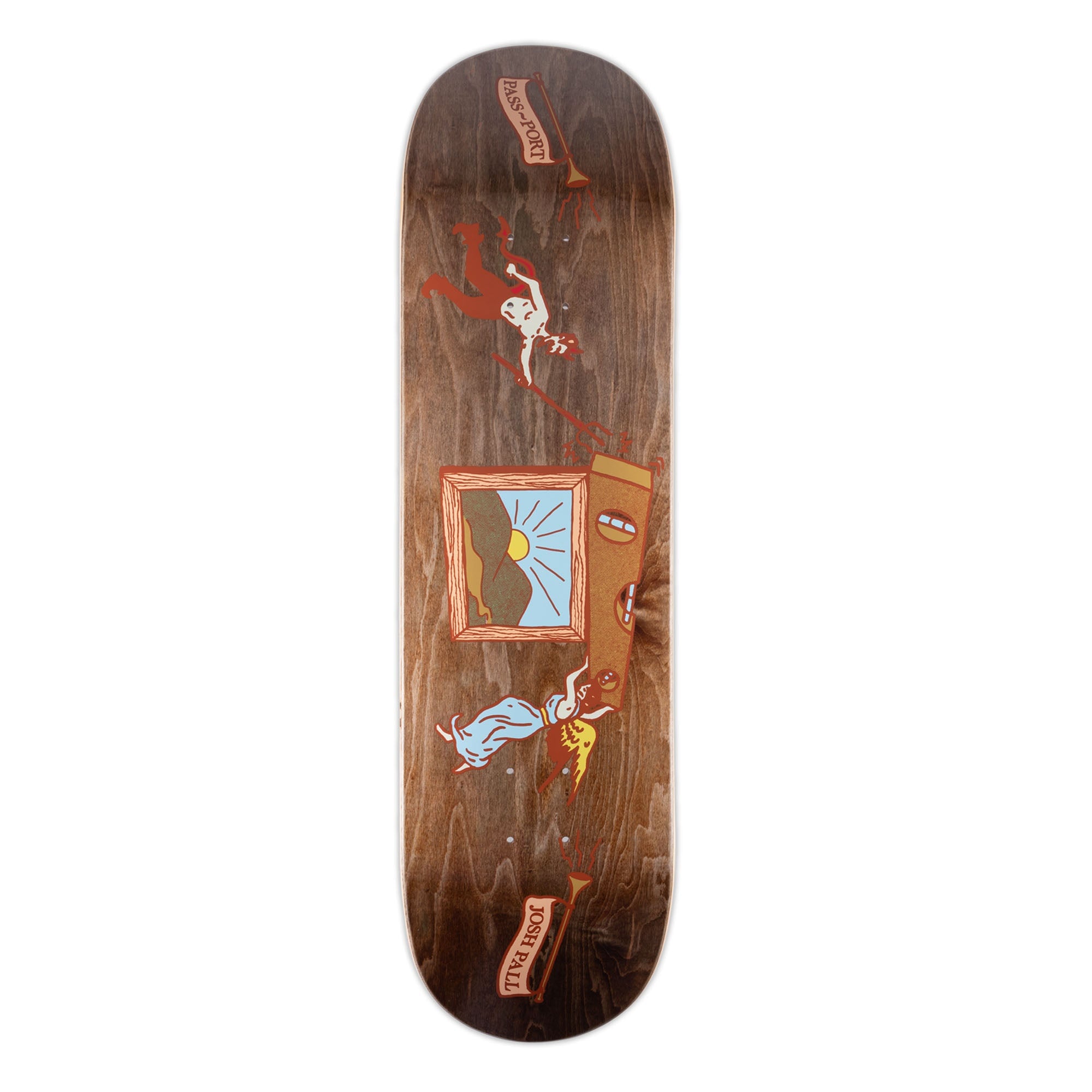 Pass~Port Josh Pall Angel Vs Devil Pro Series Deck - 8,38" Decks Passport Skateboards