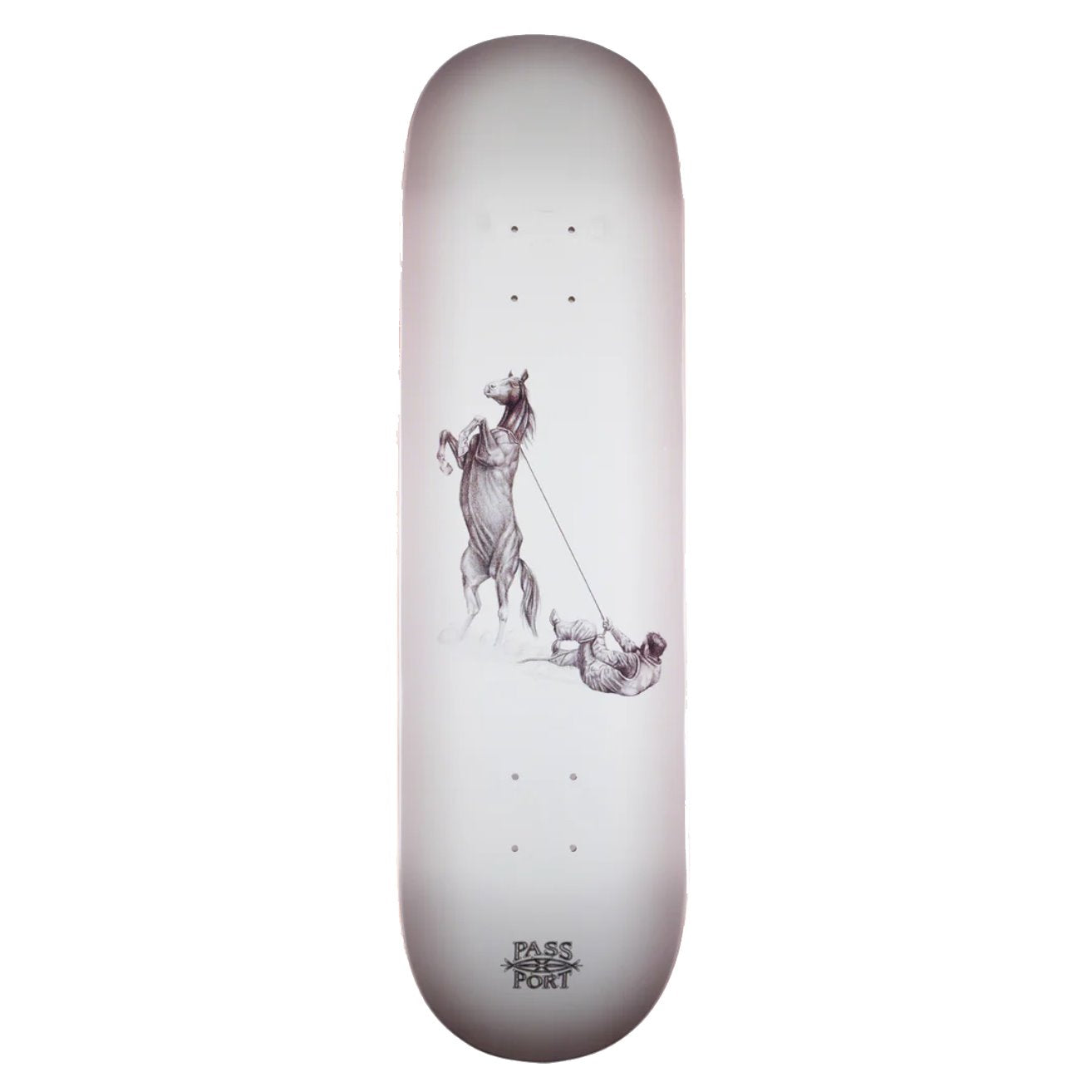 Pass~Port Knocker Horses By Jesse Olsen Lasso Deck - 8,38" Decks Passport Skateboards