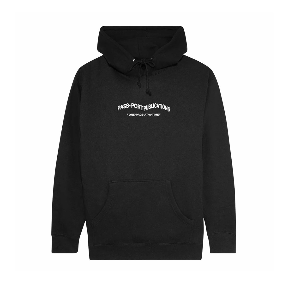Pass~Port Publish Hoodie - Black Hoodie Passport Skateboards