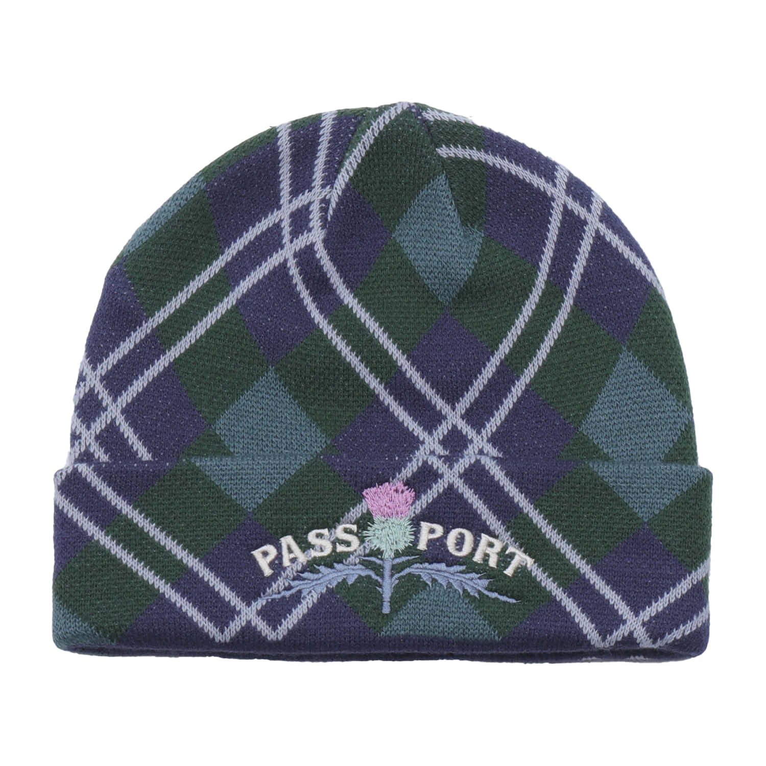 Pass~Port Thistle Unisex Beanie Beanie Passport Skateboards