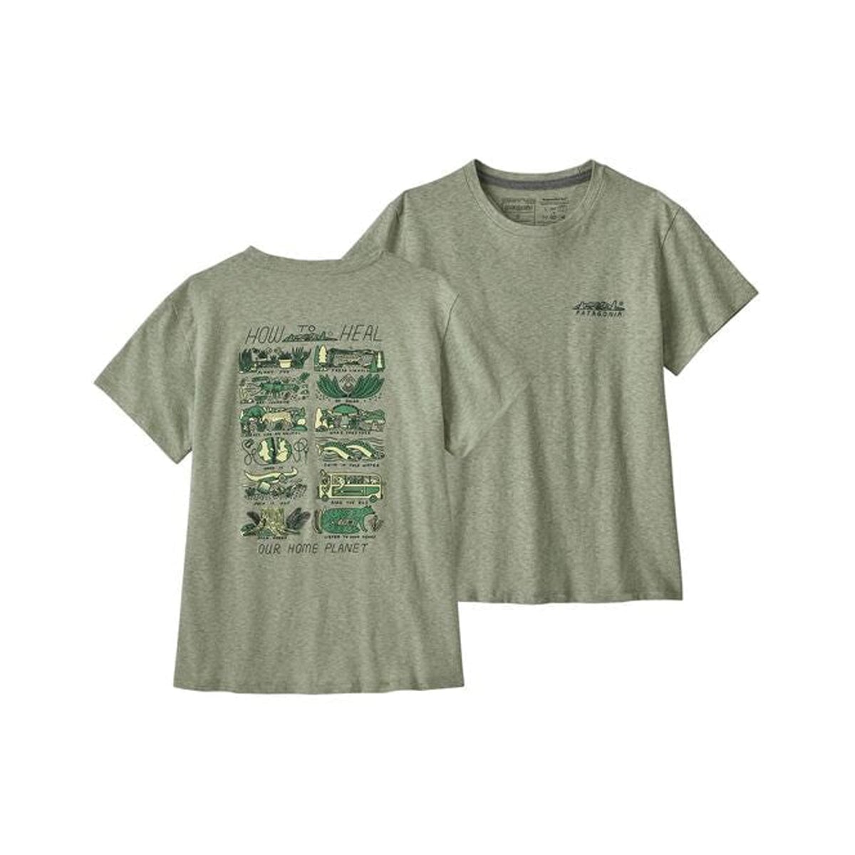 Patagonia Damen How To Heal Responsibili T-Shirt - T-Shirt Patagonia