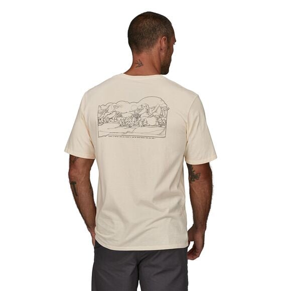 Patagonia Herren Lost And Found Organic Pocket T-Shirt T-Shirt Patagonia
