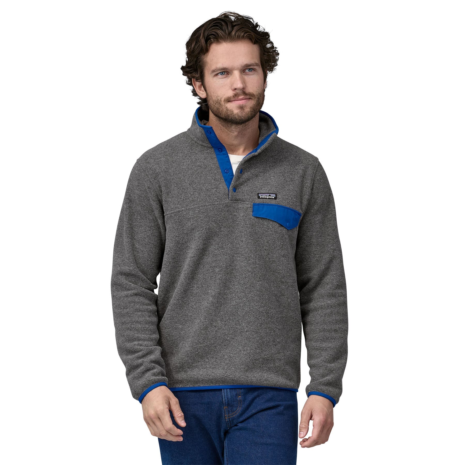 Patagonia Lightweight Synchilla® Snap-T® Fleece Pullover Herren Fleece Patagonia