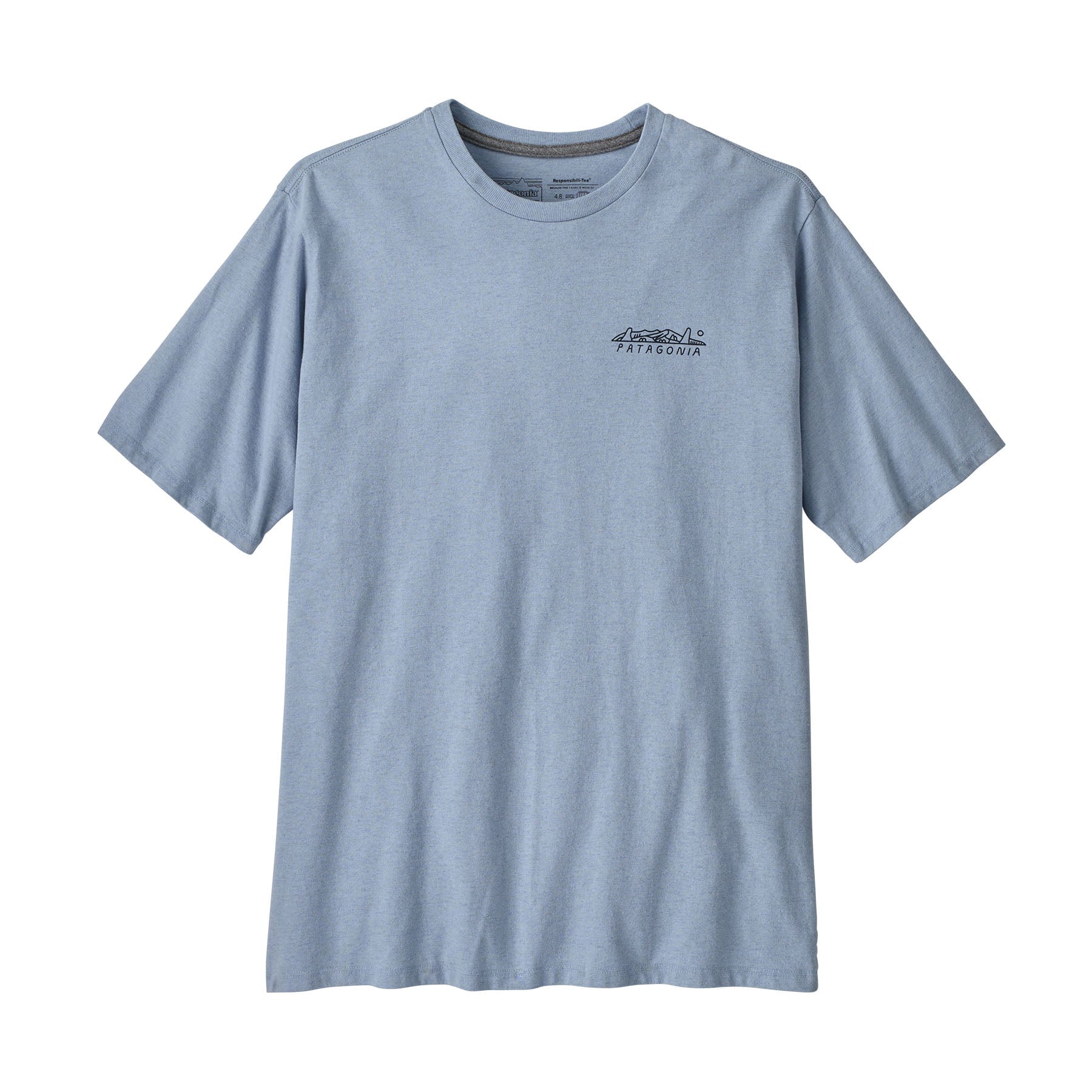 Patagonia Men's How To Heal Responsibili T-Shirt - Steam Blue T-Shirt Patagonia