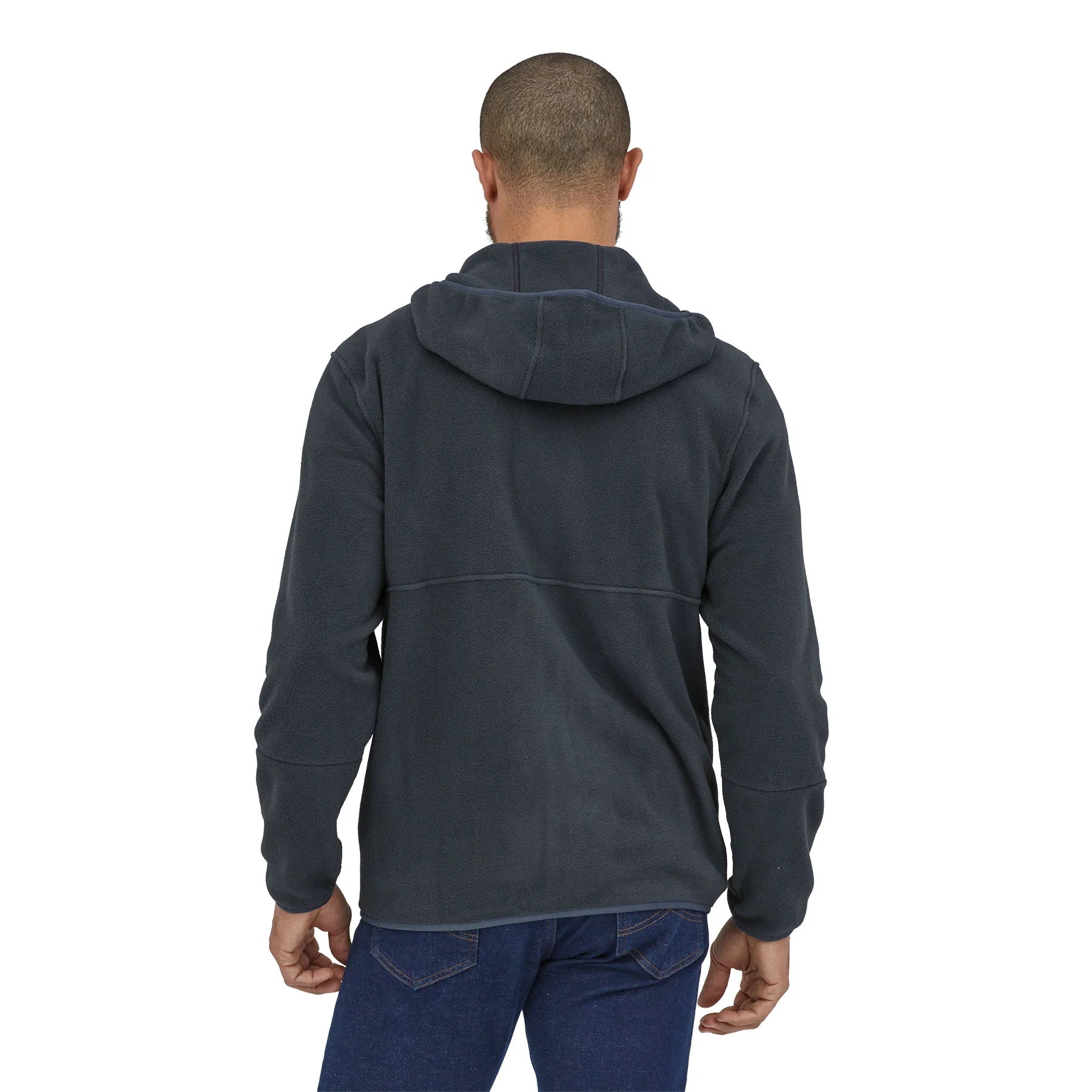 Patagonia Men's Microdini Fleece Zip Hoodie - Pitch Blue Hoodie Patagonia