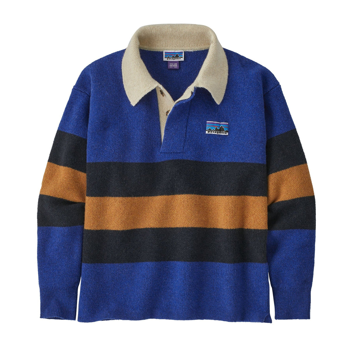 Patagonia Recycled Wool Blend Rugby Sweater Men - Main Image