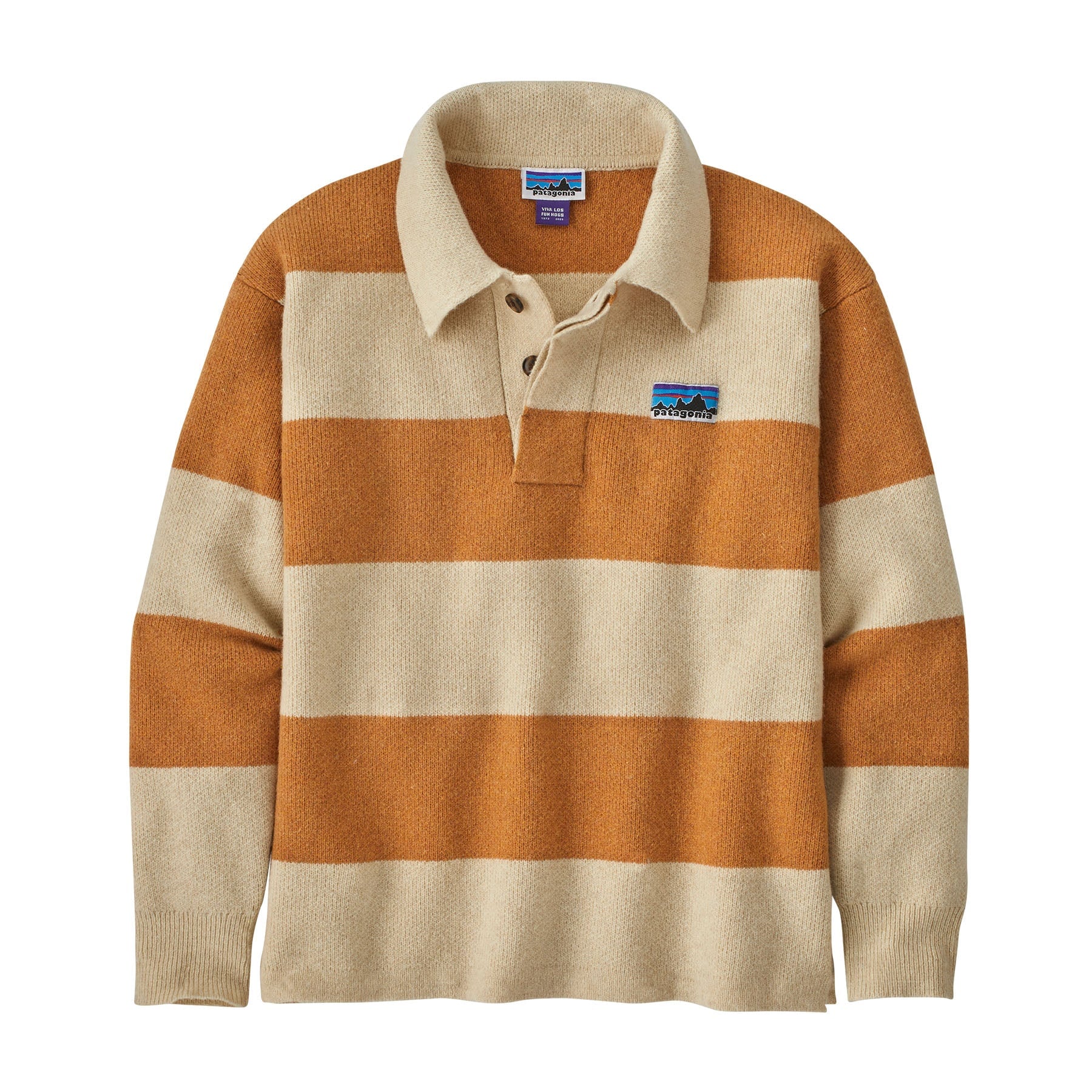 Patagonia Recycled Wool-Blend Rugby Sweater Herren Polo Patagonia