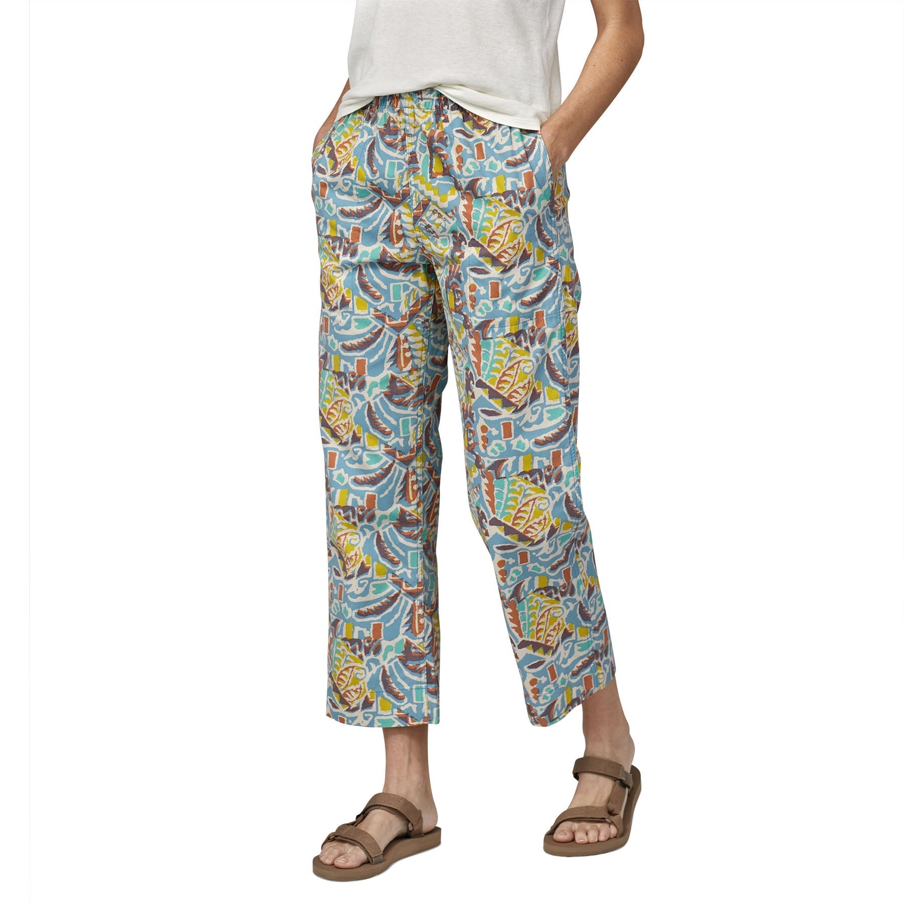 Patagonia Women's Funhoggers Pants - Lago Blue Hose Patagonia