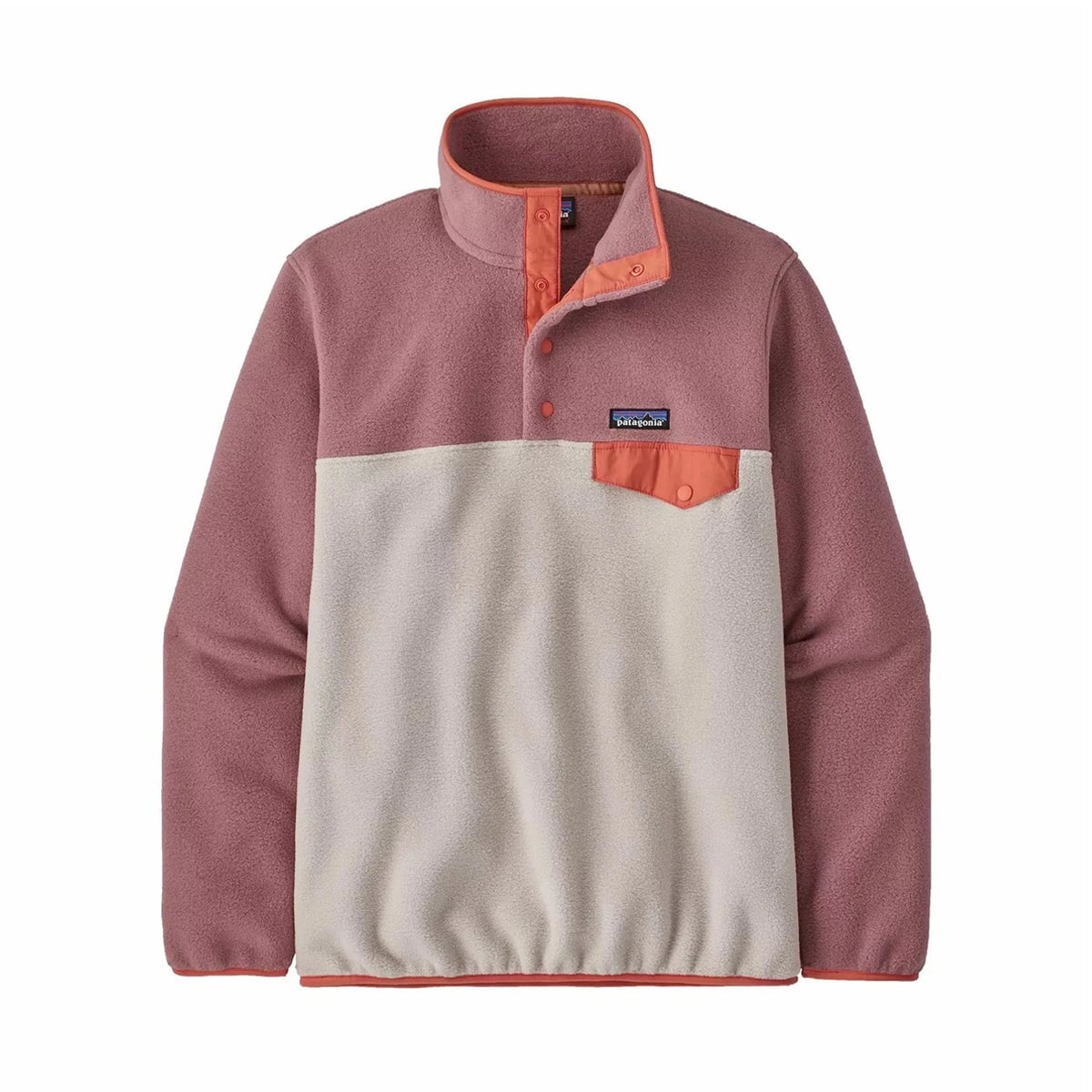 Patagonia Women's Lightweight Synchilla® Snap-T® Fleece Pullover - Pumice Crewneck Patagonia