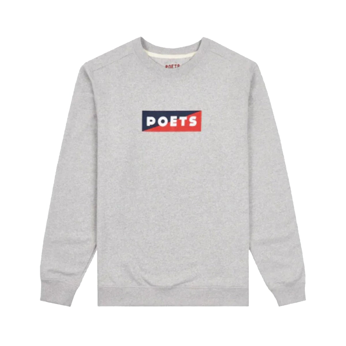 Poets Brand Cinzano Crewneck - Heather Grey Crewneck Poets Brand