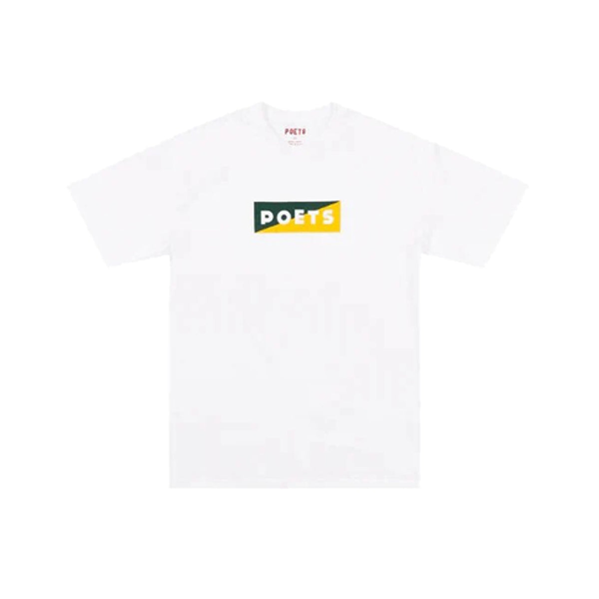 Poets Brand Cinzano T-Shirt - White/Green/Gold T-Shirt Poets Brand