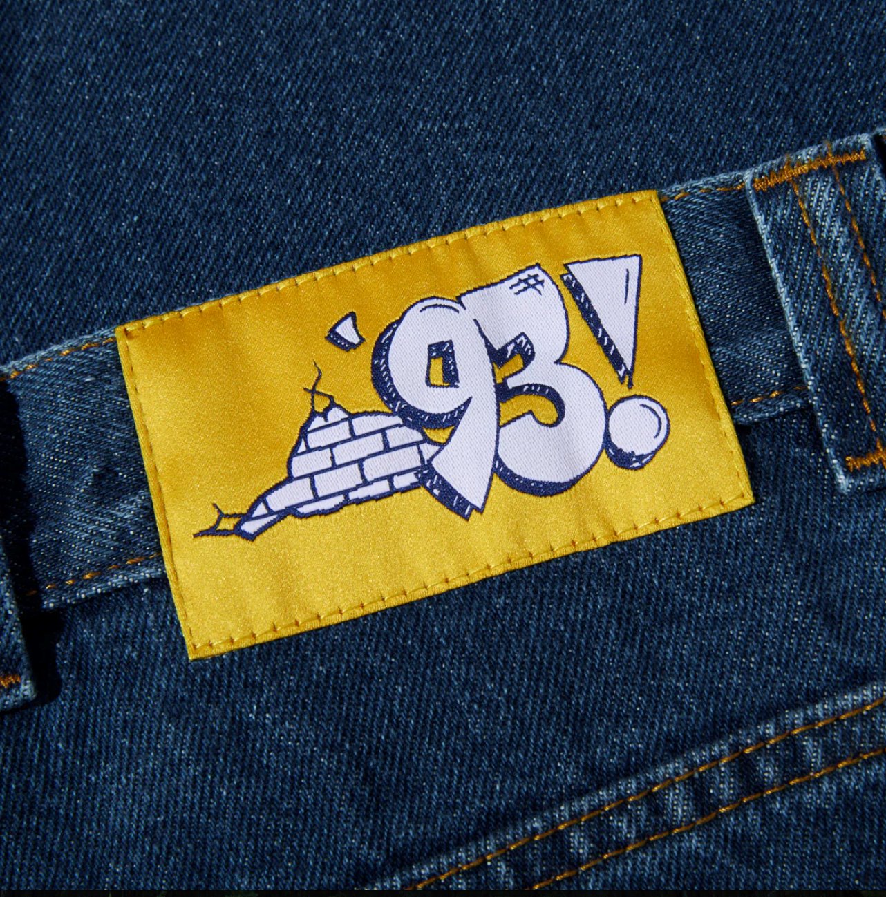 Polar Skate Co. '93! Denim Unisex Hose Hose Polar Skate Co.