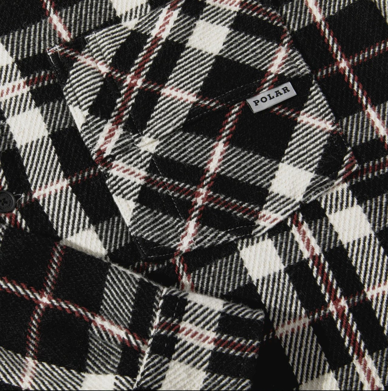 Polar Skate Co. Big Boy Flannel Unisex Hemd Hemd Polar Skate Co.