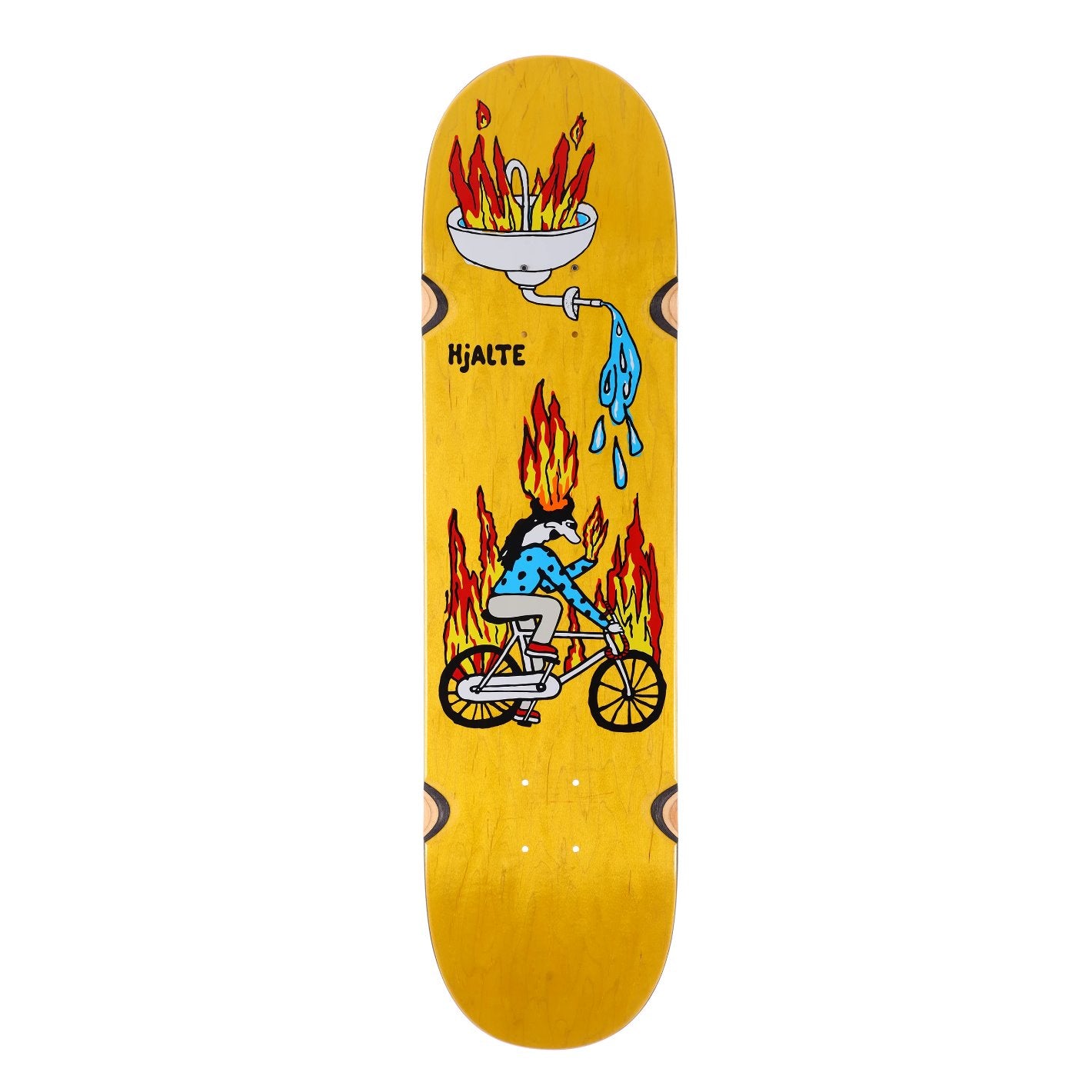 Polar Skate Co. Hjalte Halberg Fire Ride Wheel Well Various Deck - 8,5" Decks Polar Skate Co.
