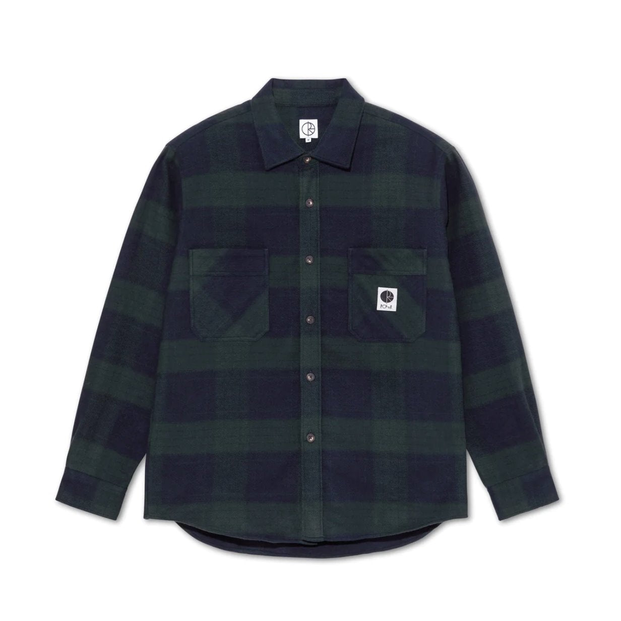 Polar Skate Co. Mike LS Flannel Unisex Hemd Hemd Polar Skate Co.
