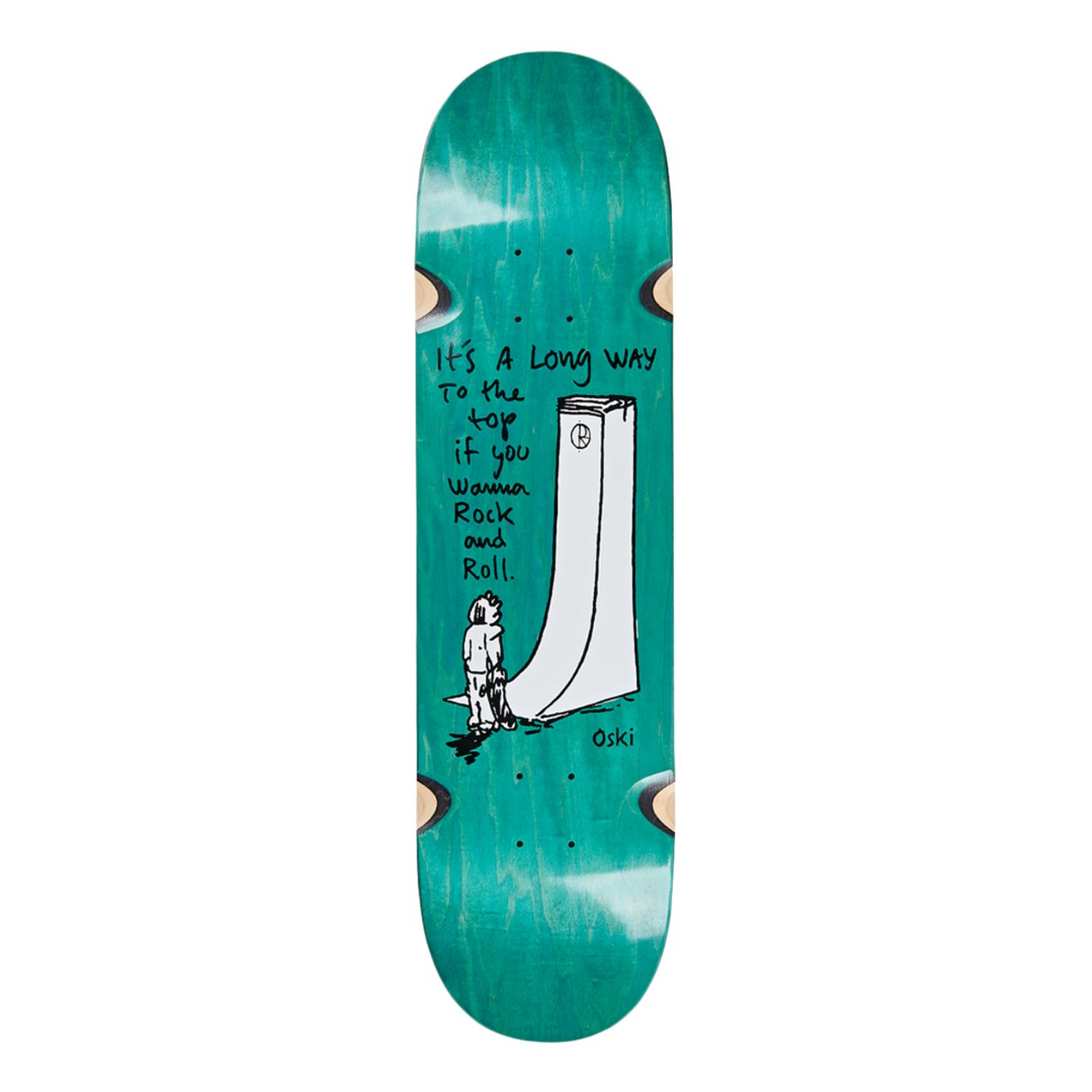 Polar Skate Co. Oskar Rozenberg Rock Roll Wheel Well Various Deck - 8,25" Decks Polar Skate Co.